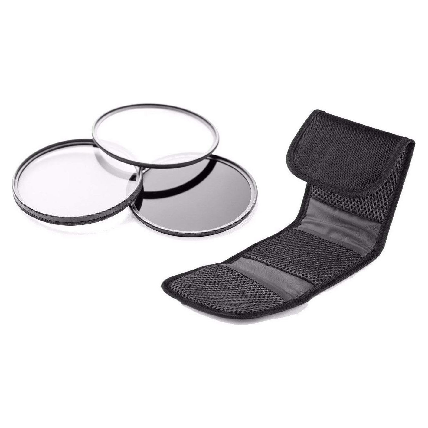 Kit de Filtros de Lente 62mm Digital Nc para Sony SAL-1680Z