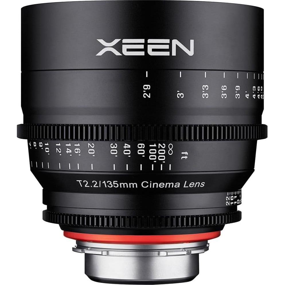 Lente Rokinon Xeen 135mm T2.2 PL + Kit limpieza deluxe
