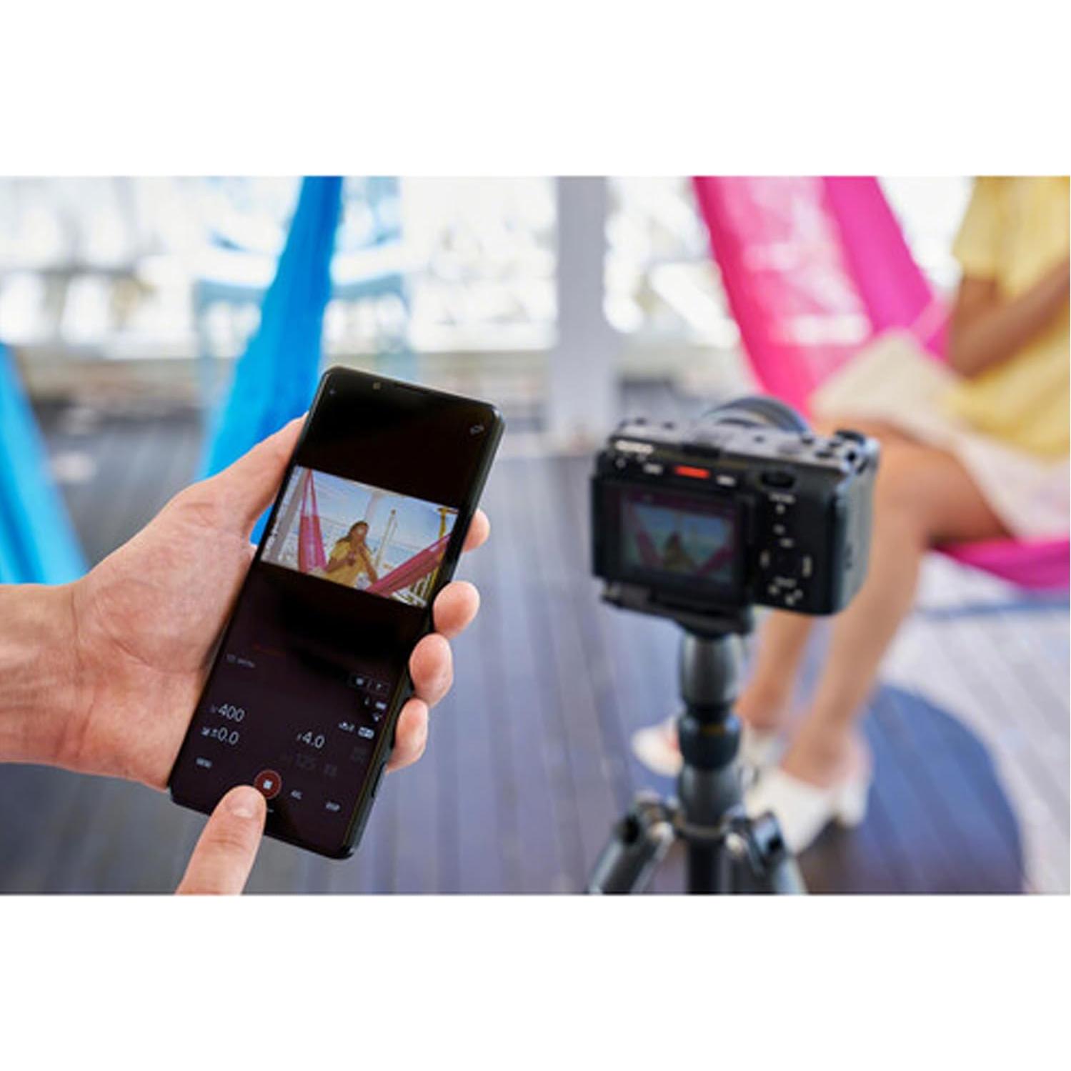 Sony FX30 Digital Cinema Camera with 16-50mm Lens, 128GB Extreme Speed Memory,Microphone, 120LED Video Light, Tripod, Filters, Hood, Grip,Spare Battery & Charger, Software Kit -Deluxe Bundle, Black