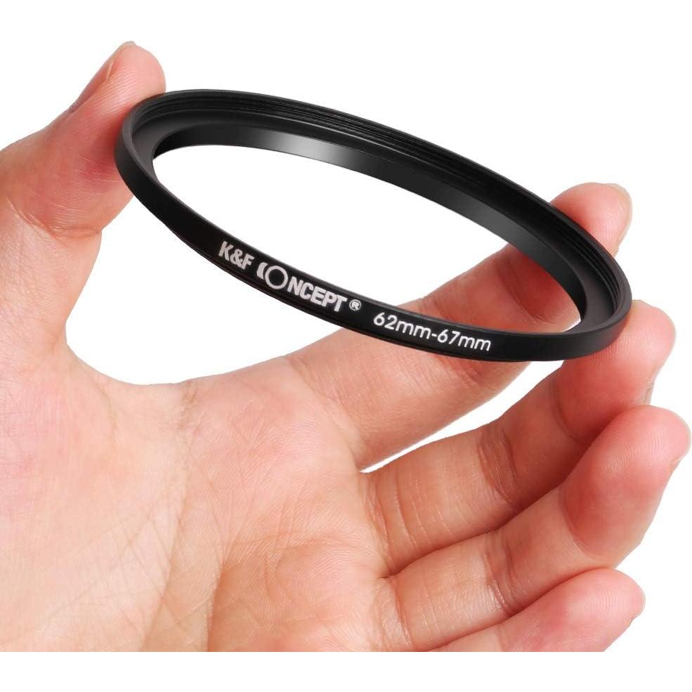 Juego de Anillos de Paso de Metal K&F Concept 11 Piezas 26-82mm