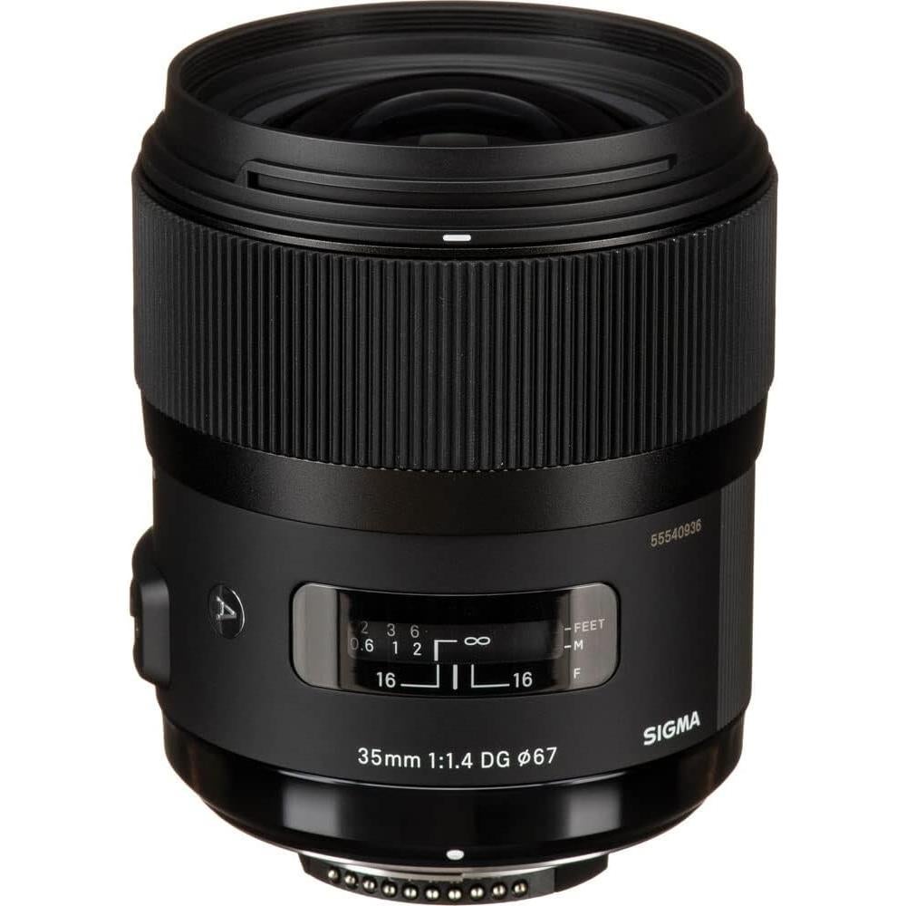 Lente Sigma 35mm f/1.4 DG HSM Art para Nikon F + Accesorios