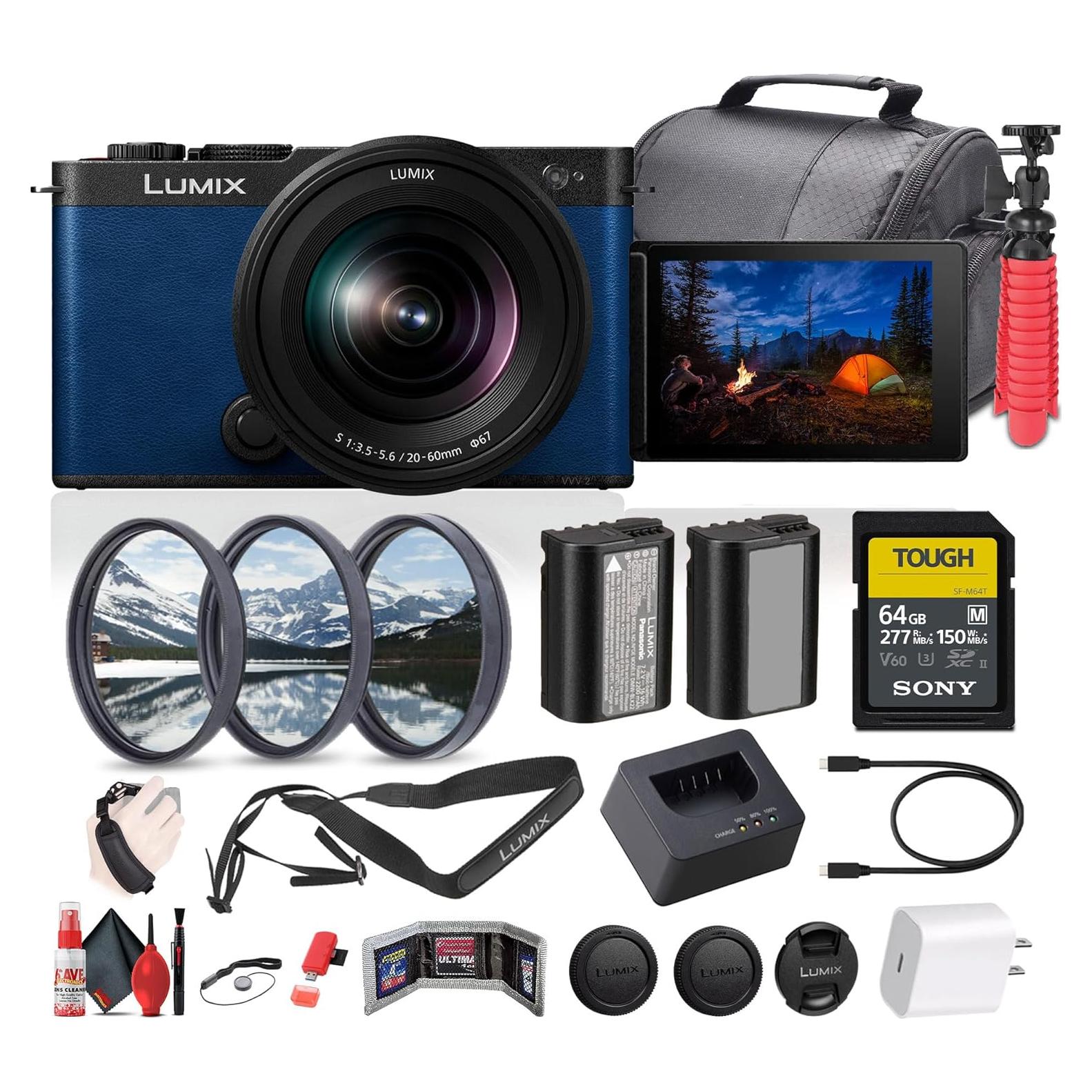 Cámara Sin Espejo Panasonic Lumix S9 24.2MP con Lente 20-60mm