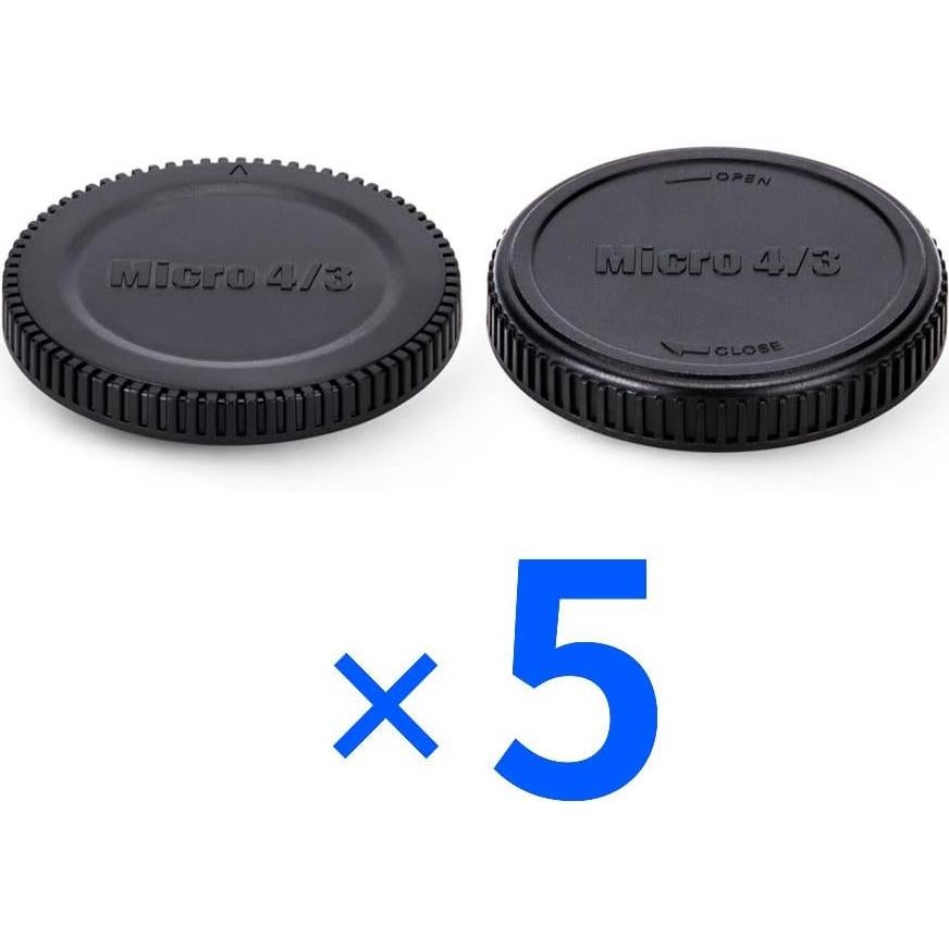 Tapa de Lente y Cuerpo Olympus Micro 4/3 - 10 Piezas