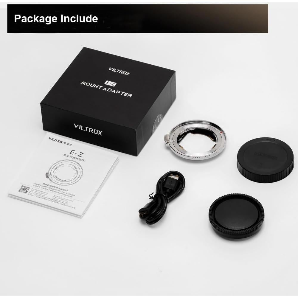 Adaptador de lente VILTROX E-Z Booster para Nikon Z