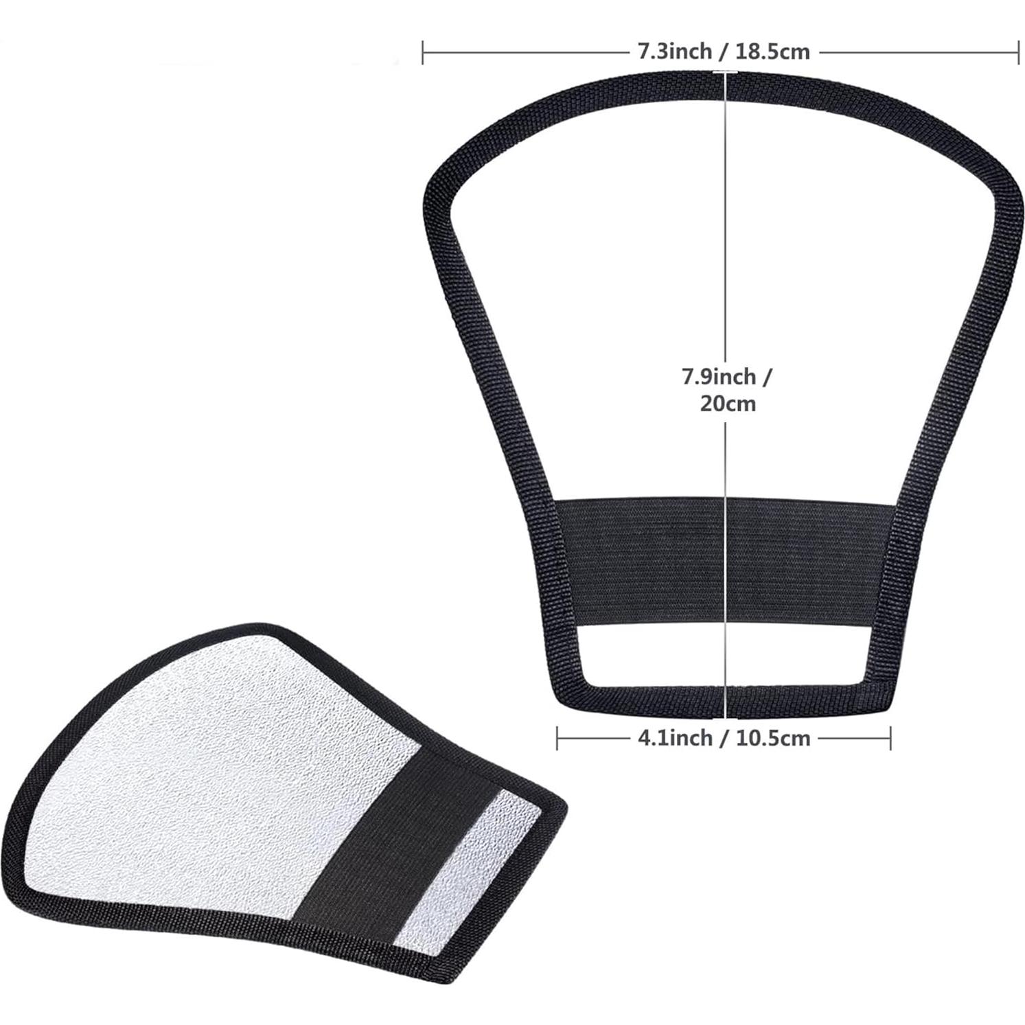 Kit Difusor Reflector Flash Waka PF02 - Universal para Canon, Nikon