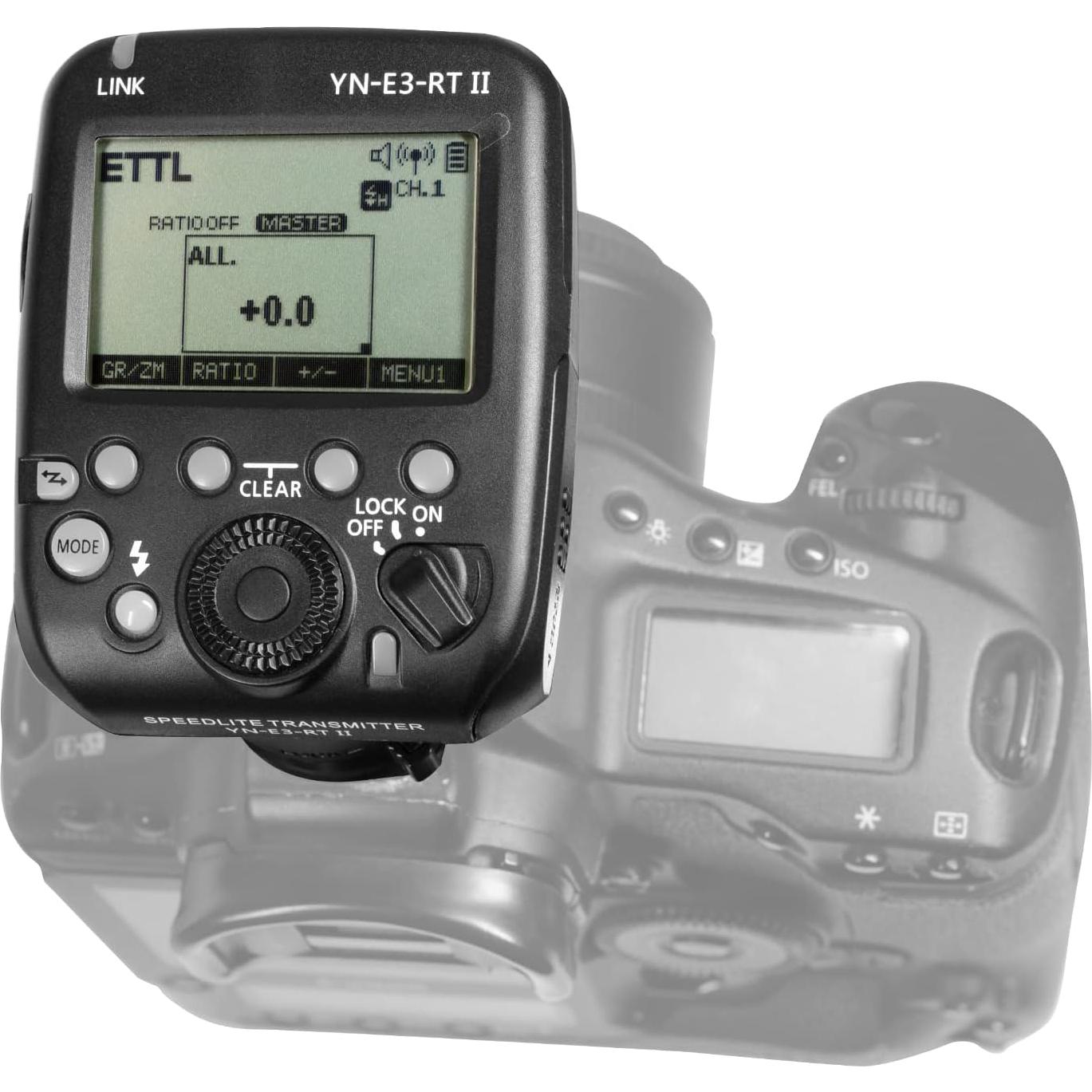 Disparador Inalámbrico Yongnuo YN-E3-RT II para Canon