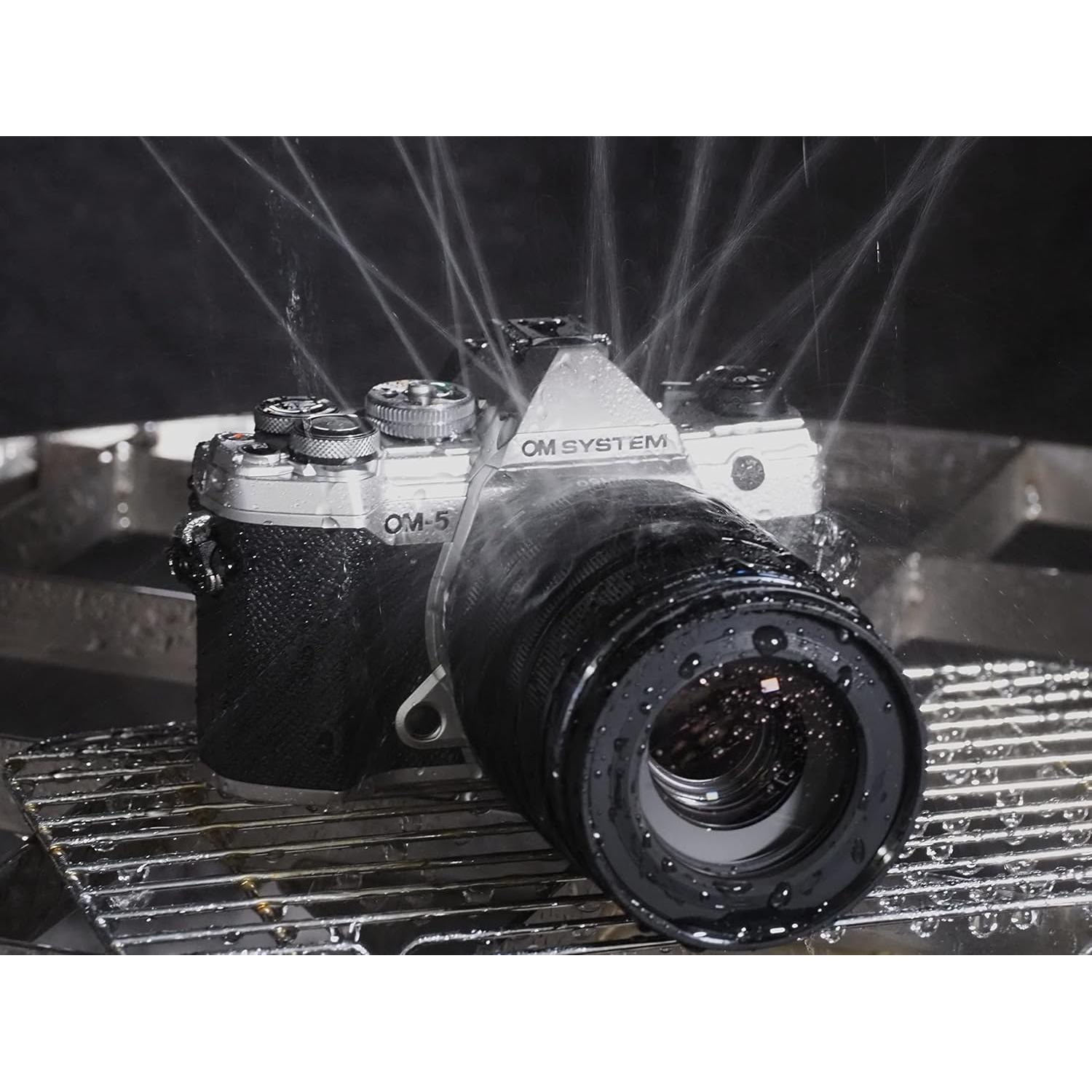 Cámara Olympus OM System OM-5 Negra con Lente 12-45mm