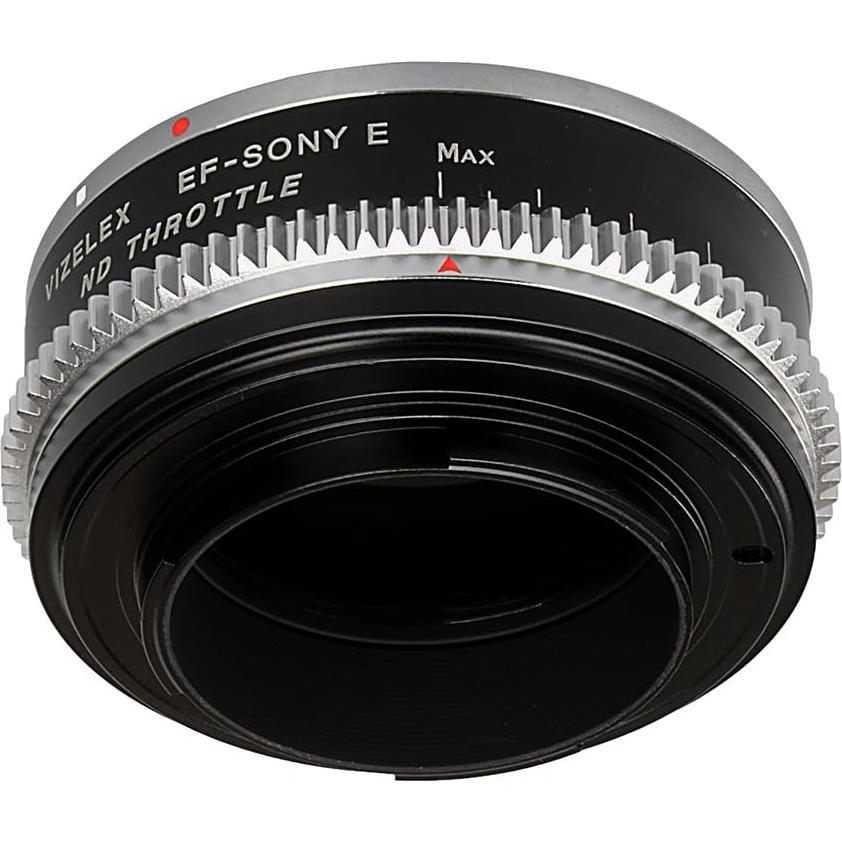 Adaptador Vizelex Cine ND Throttle para Lentes Olympus OM en Sony E-Mount
