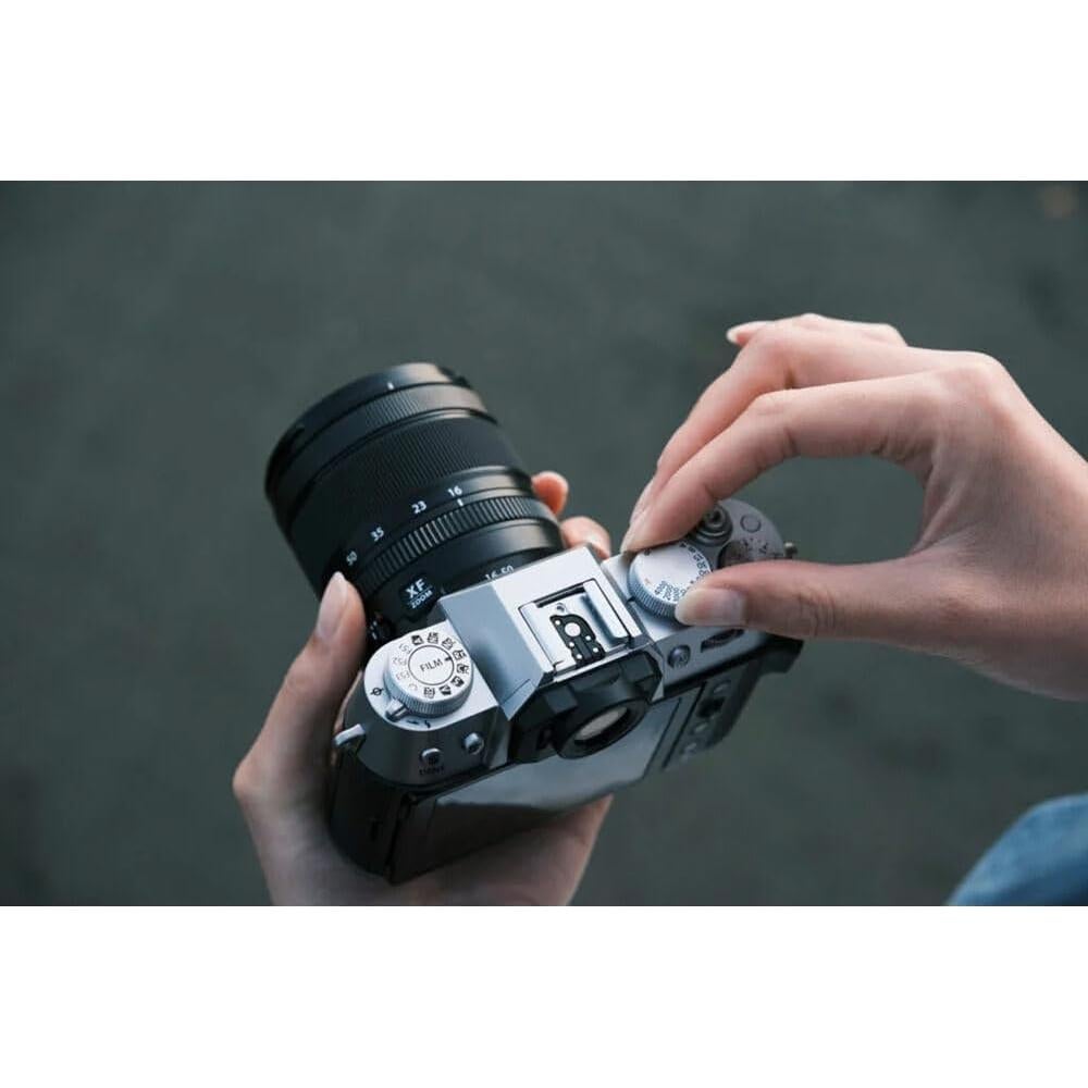 Cámara Digital Sin Espejo Fujifilm X-T50 Plata Carbón + Accesorios