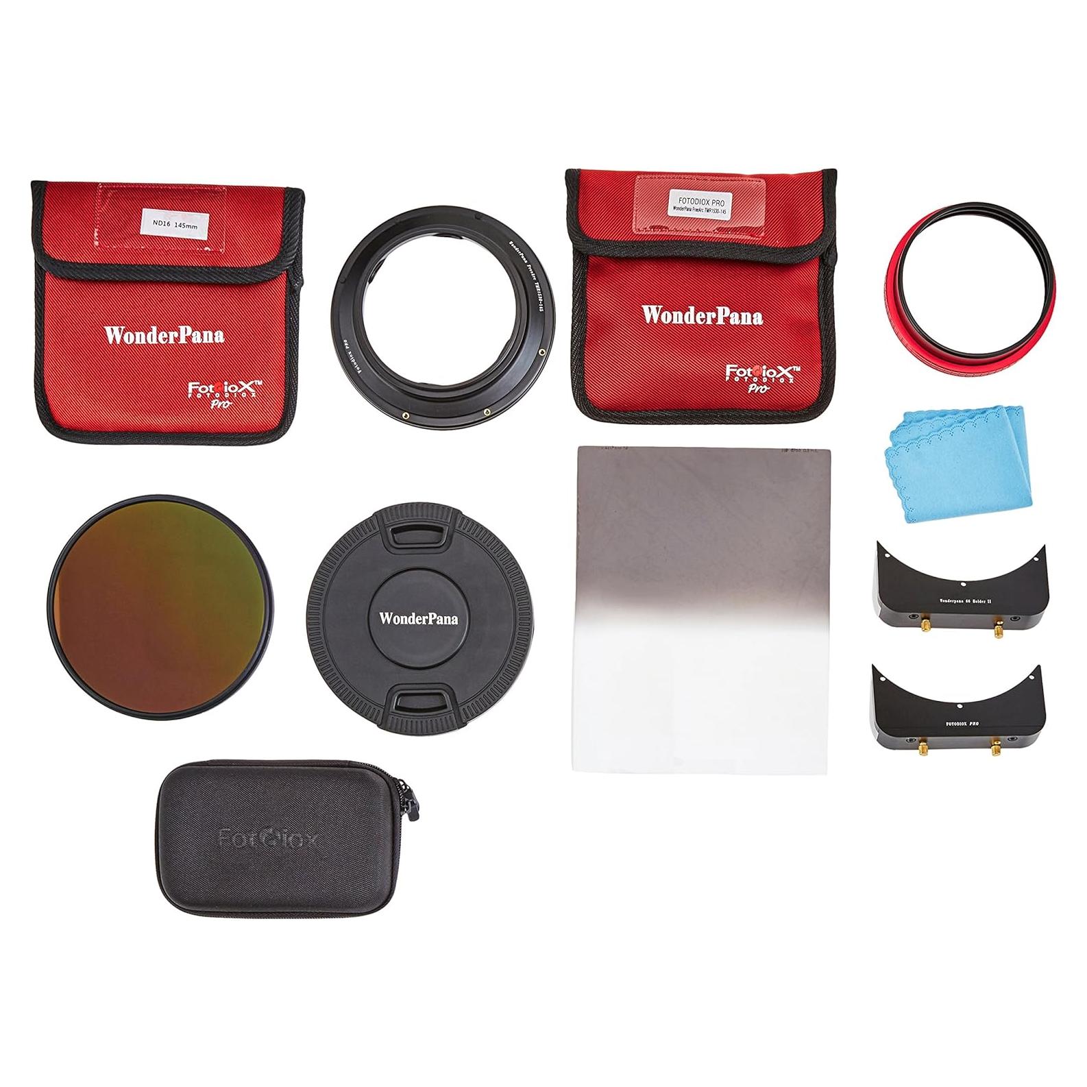 Kit Filtros ND16 y GND 0.9 Fotodiox WonderPana FreeArc 66