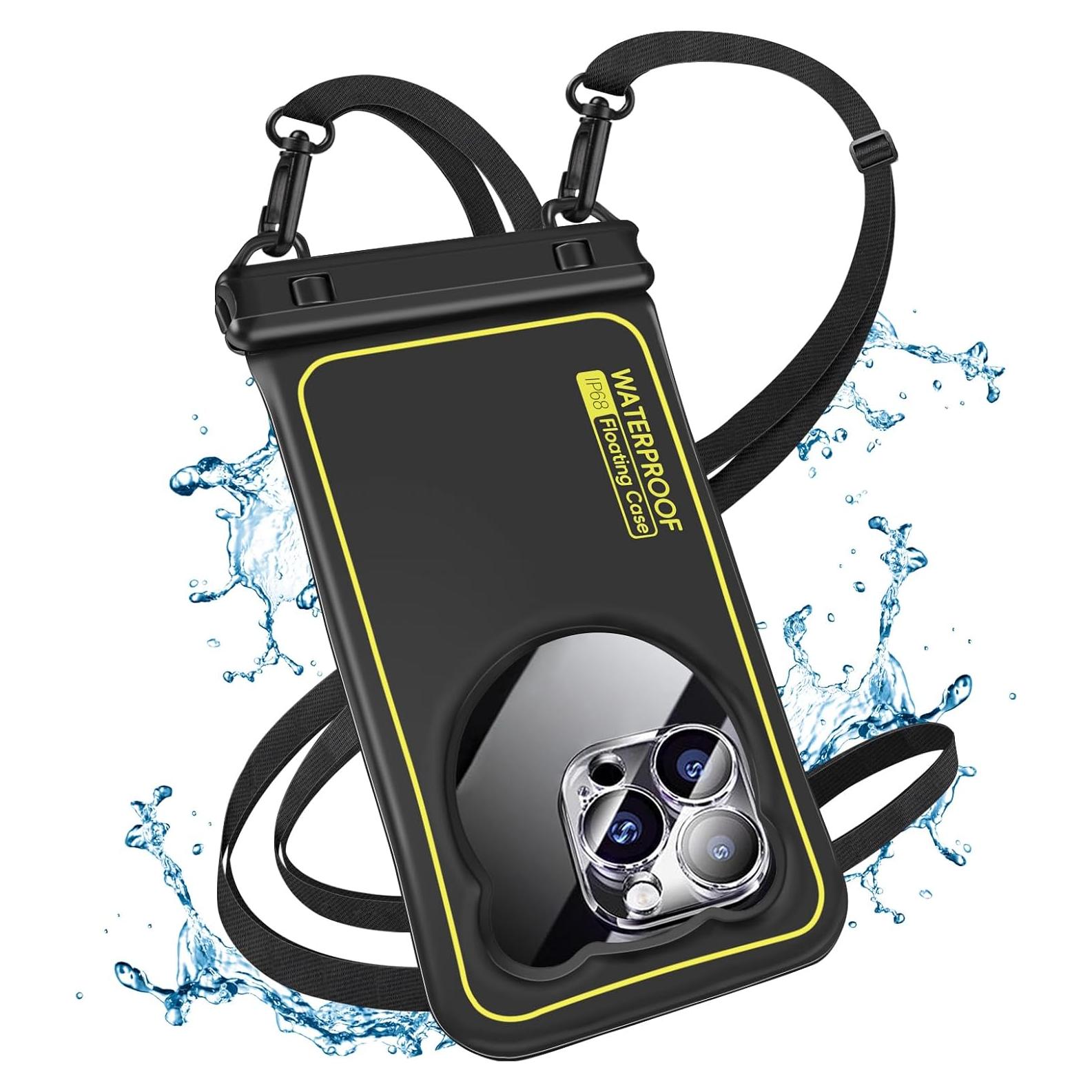 Funda impermeable IP68 Kebrela para teléfono hasta 17.3 cm