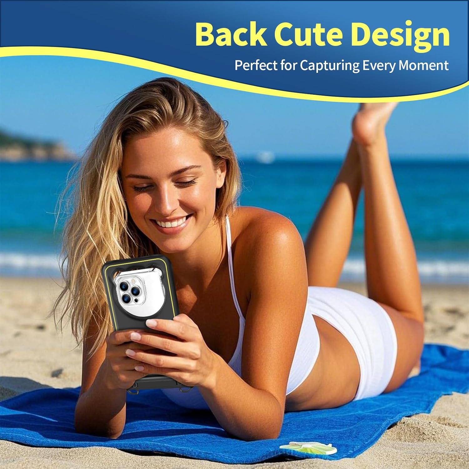 Funda impermeable IP68 Kebrela para teléfono hasta 17.3 cm