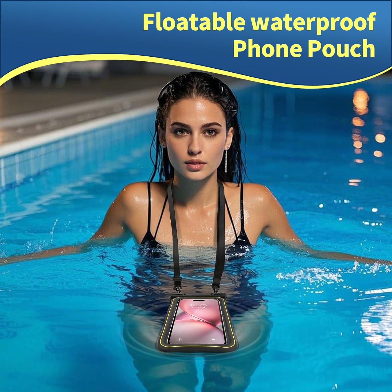 Funda impermeable IP68 Kebrela para teléfono hasta 17.3 cm