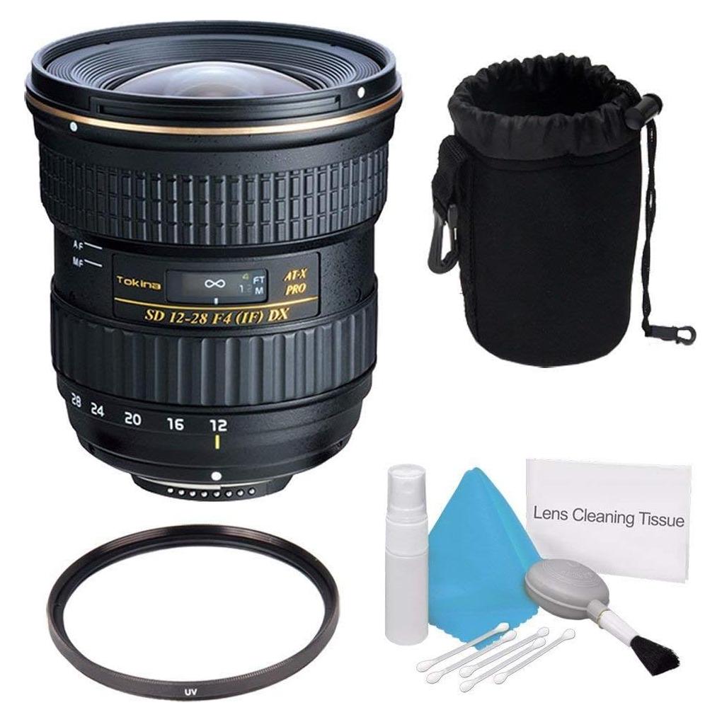 Lente Tokina 12-28mm f/4.0 AT-X Pro para Canon + Kit de Limpieza