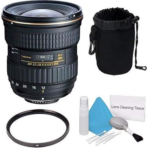 Lente Tokina 12-28mm f/4.0 AT-X Pro para Canon + Kit de Limpieza