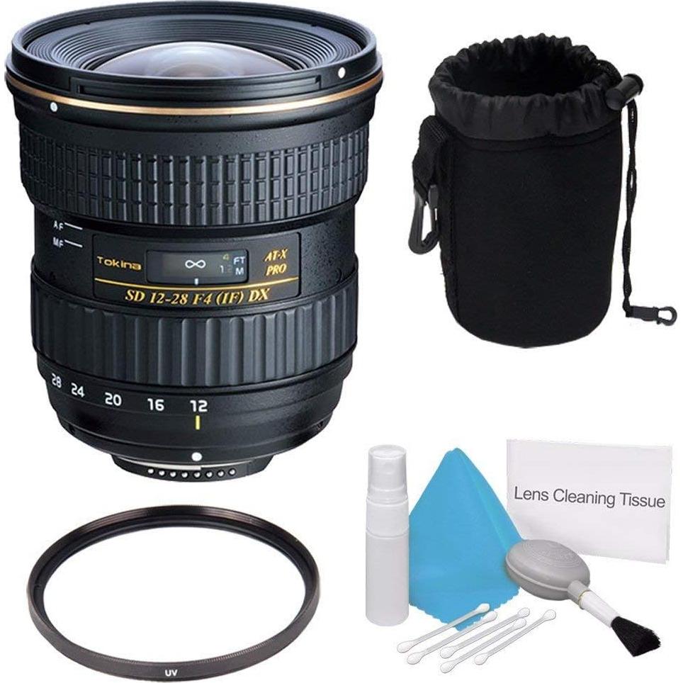 Lente Tokina 12-28mm f/4.0 AT-X Pro para Canon + Kit de Limpieza