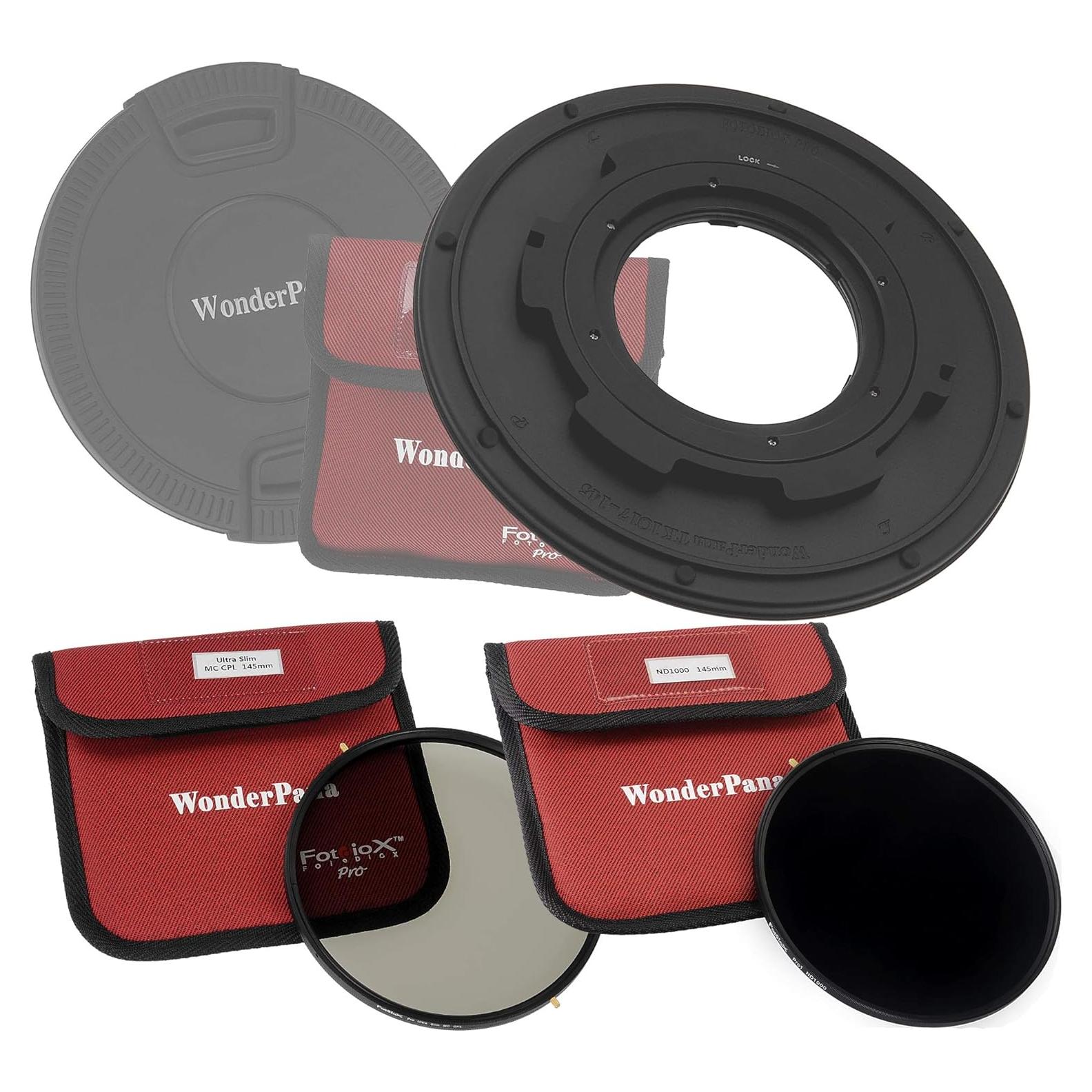 Kit de Filtros WonderPana 145mm CPL y ND1000 para Tokina 10-17mm