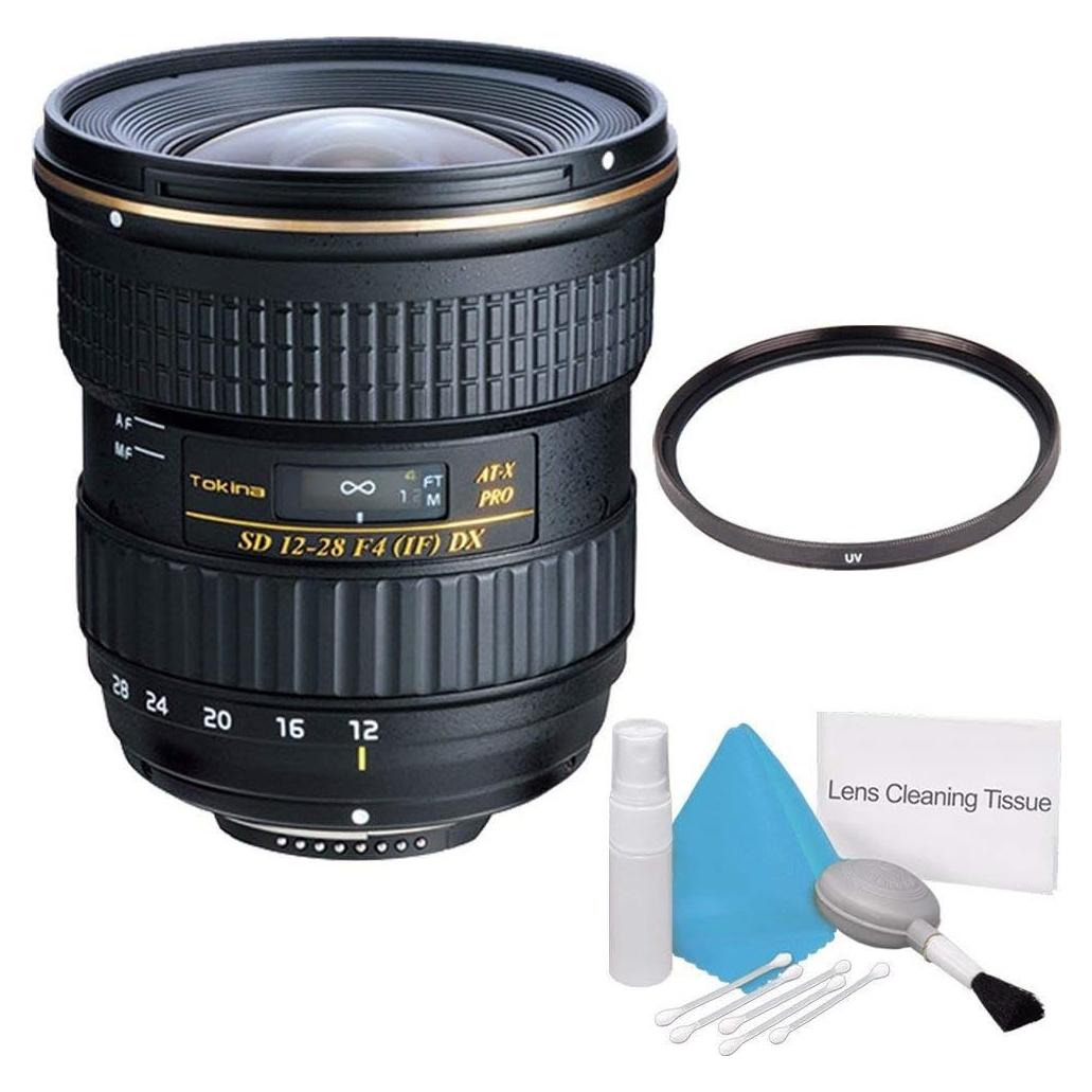 Lente Tokina 12-28mm f/4.0 AT-X Pro para Canon + Kit de Limpieza