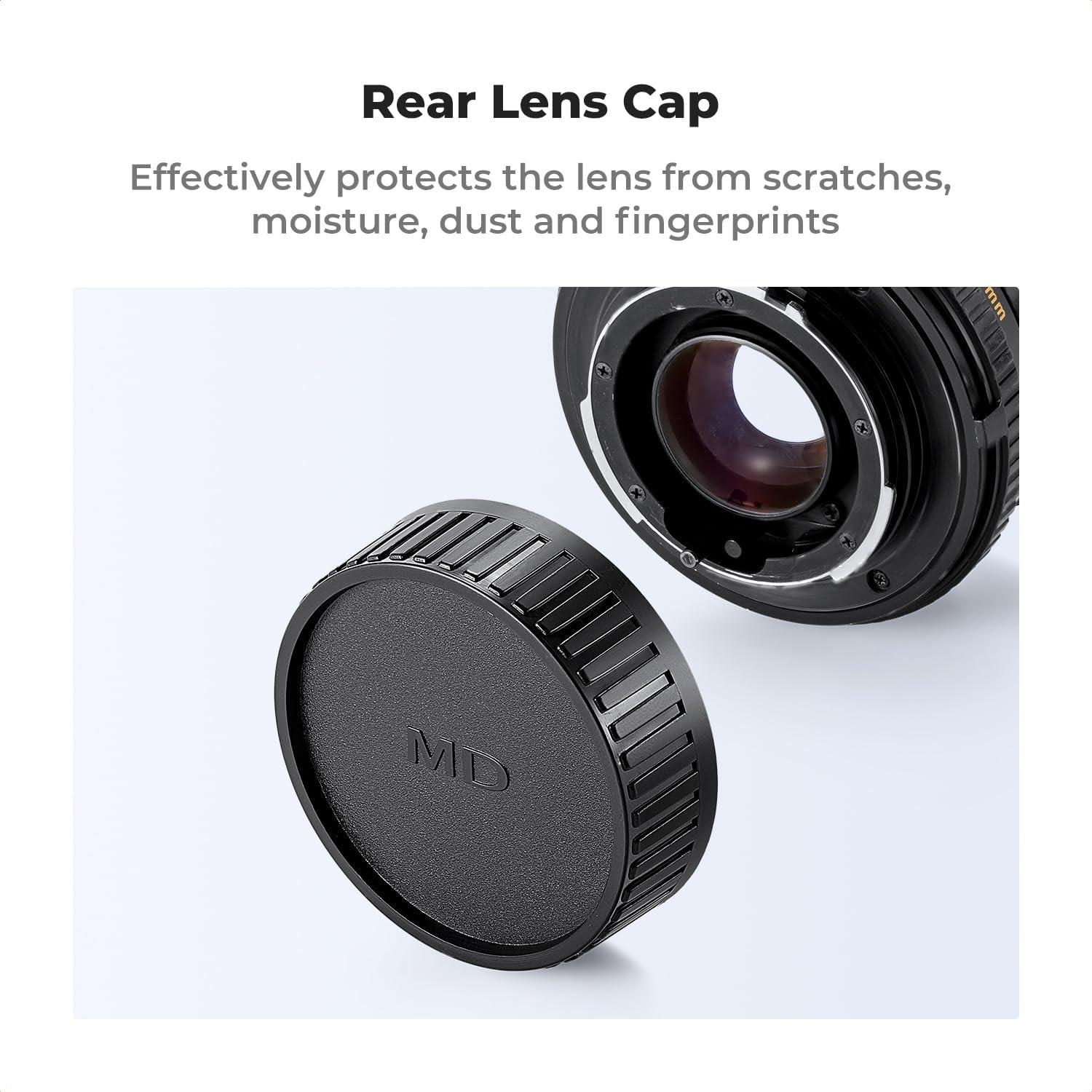 Kit de Tapa de Cuerpo y Lente K&F Concept para Minolta MD