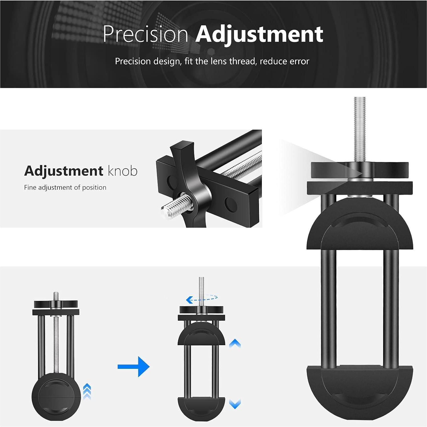 Herramienta de Reparación de Lentes Neewer 27mm a 130mm