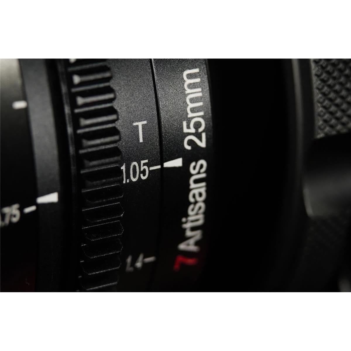 Lente de Cine 50mm T1.05 7artisans para Fujifilm X
