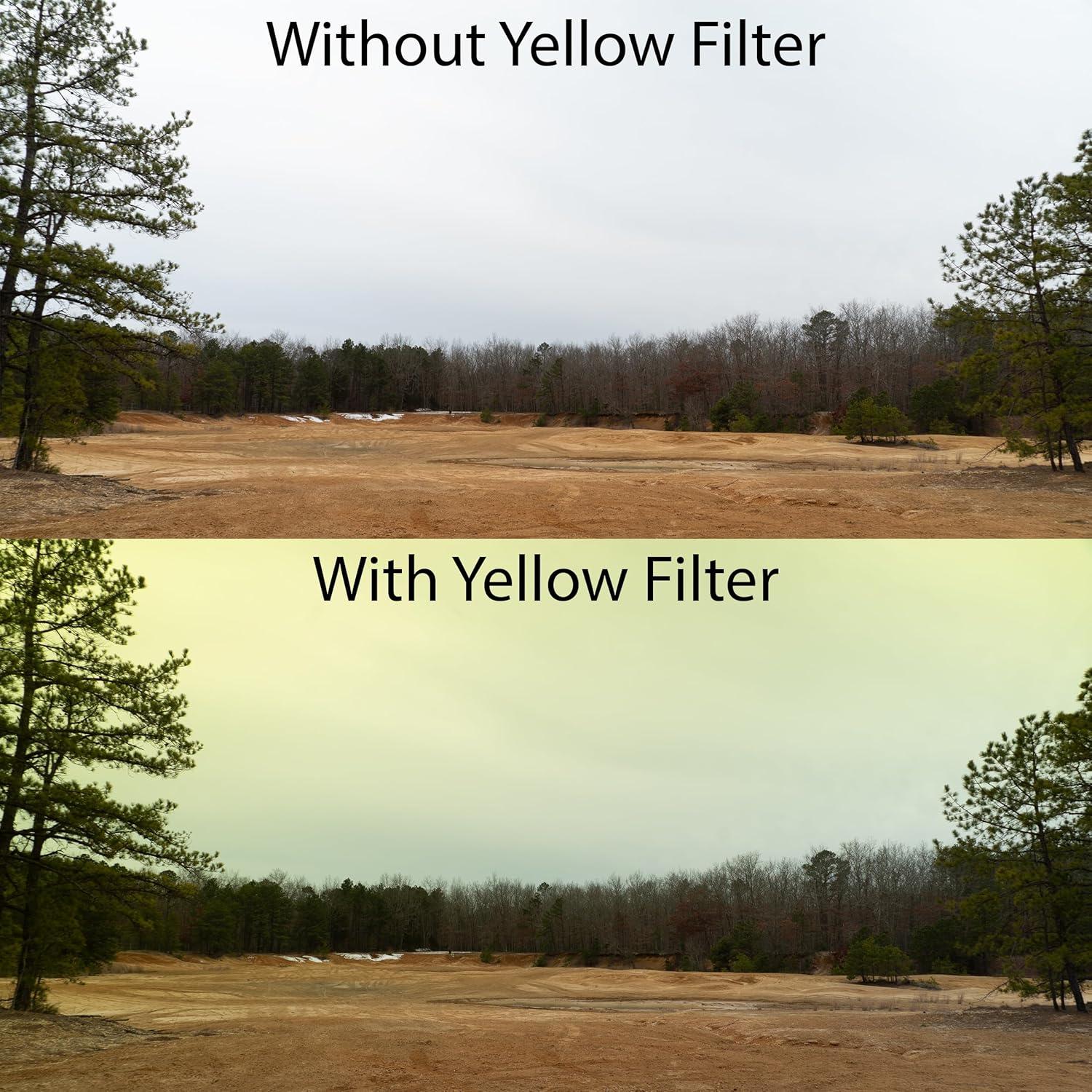 Kit de Filtros de Color Gradual 72mm iSnapPhoto 6 Piezas