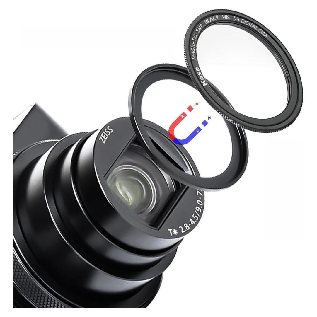 Filtro de Niebla Negra Magnético Kase 1/4 para Cámaras Compactas