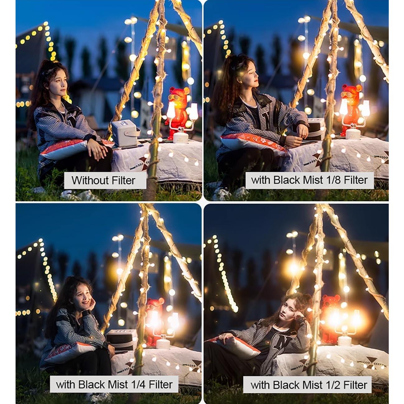 Filtro de Niebla Negra Magnético Kase 1/4 para Cámaras Compactas