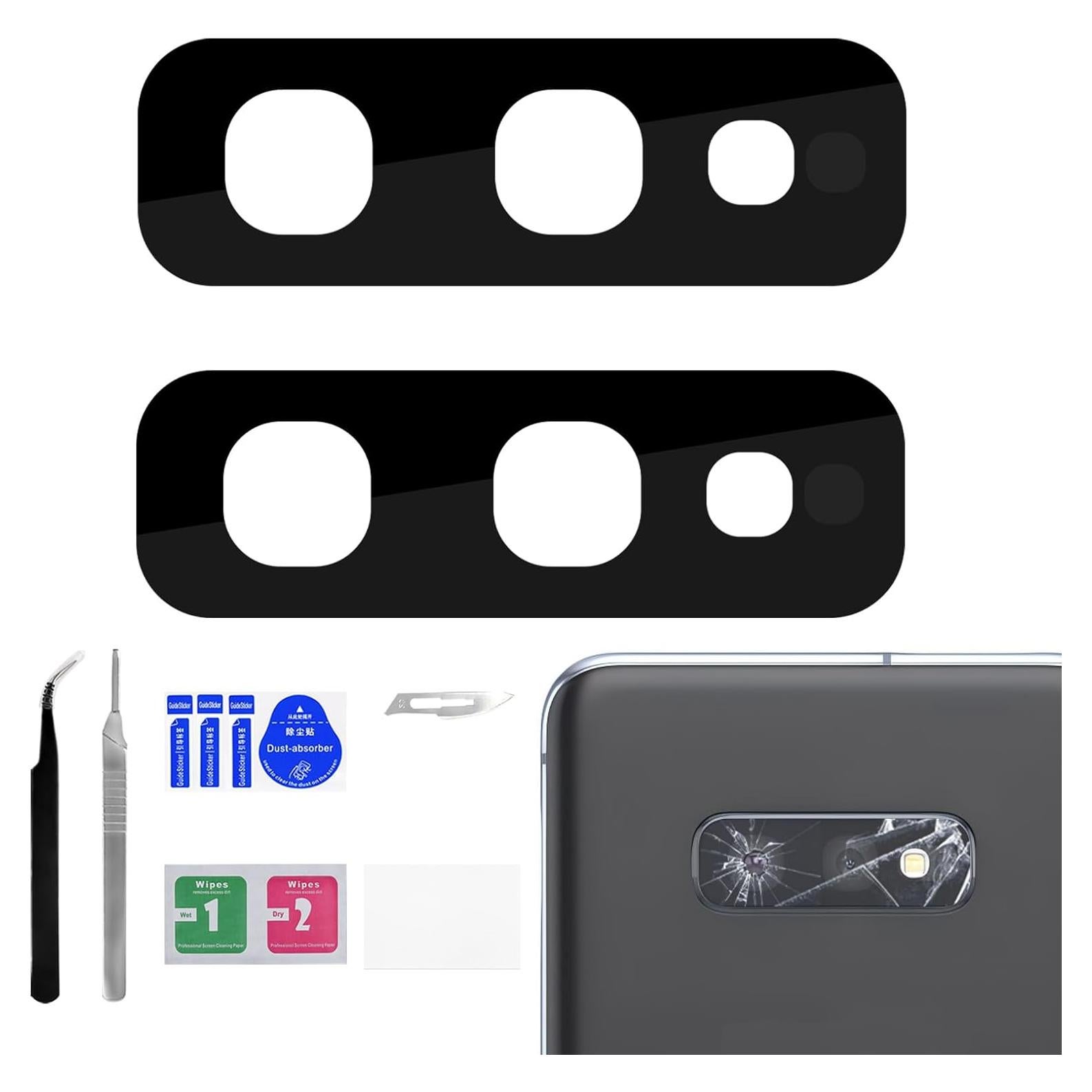 Reemplazo Lente Cámara Samsung Galaxy S10e - Kit Completo