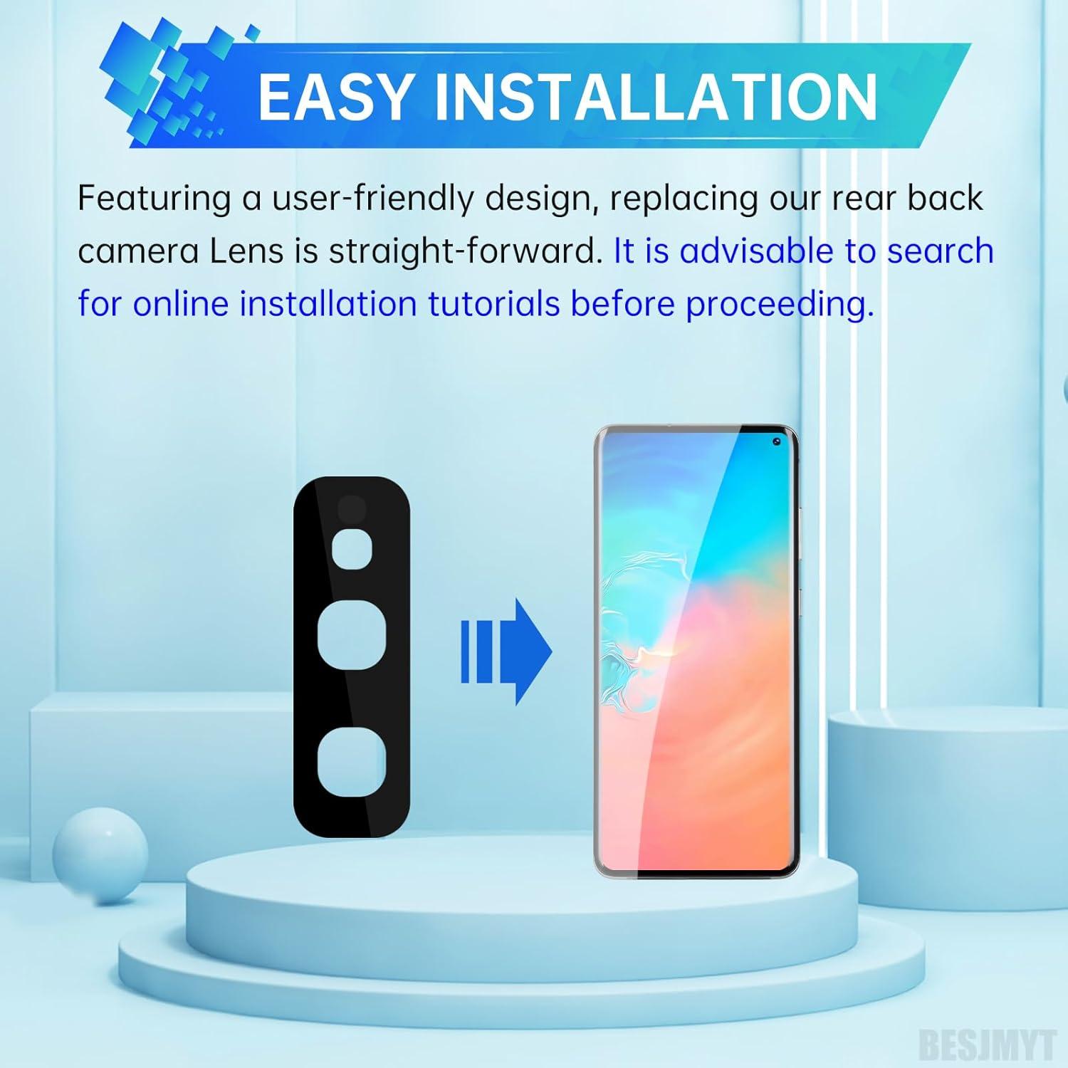 Reemplazo Lente Cámara Samsung Galaxy S10e - Kit Completo