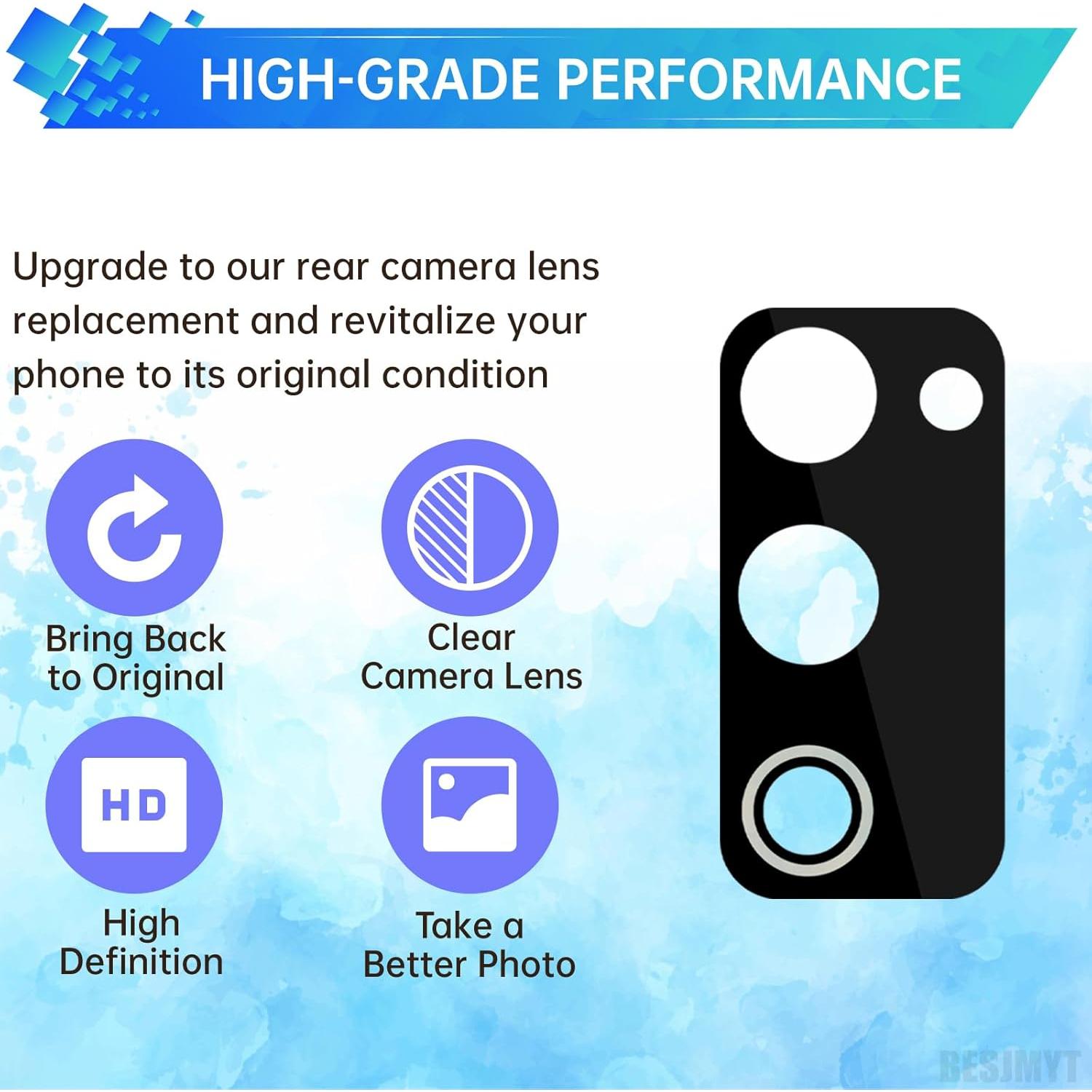 Reemplazo Lente Cámara Samsung Galaxy S20 FE 5G + Kit Herramientas