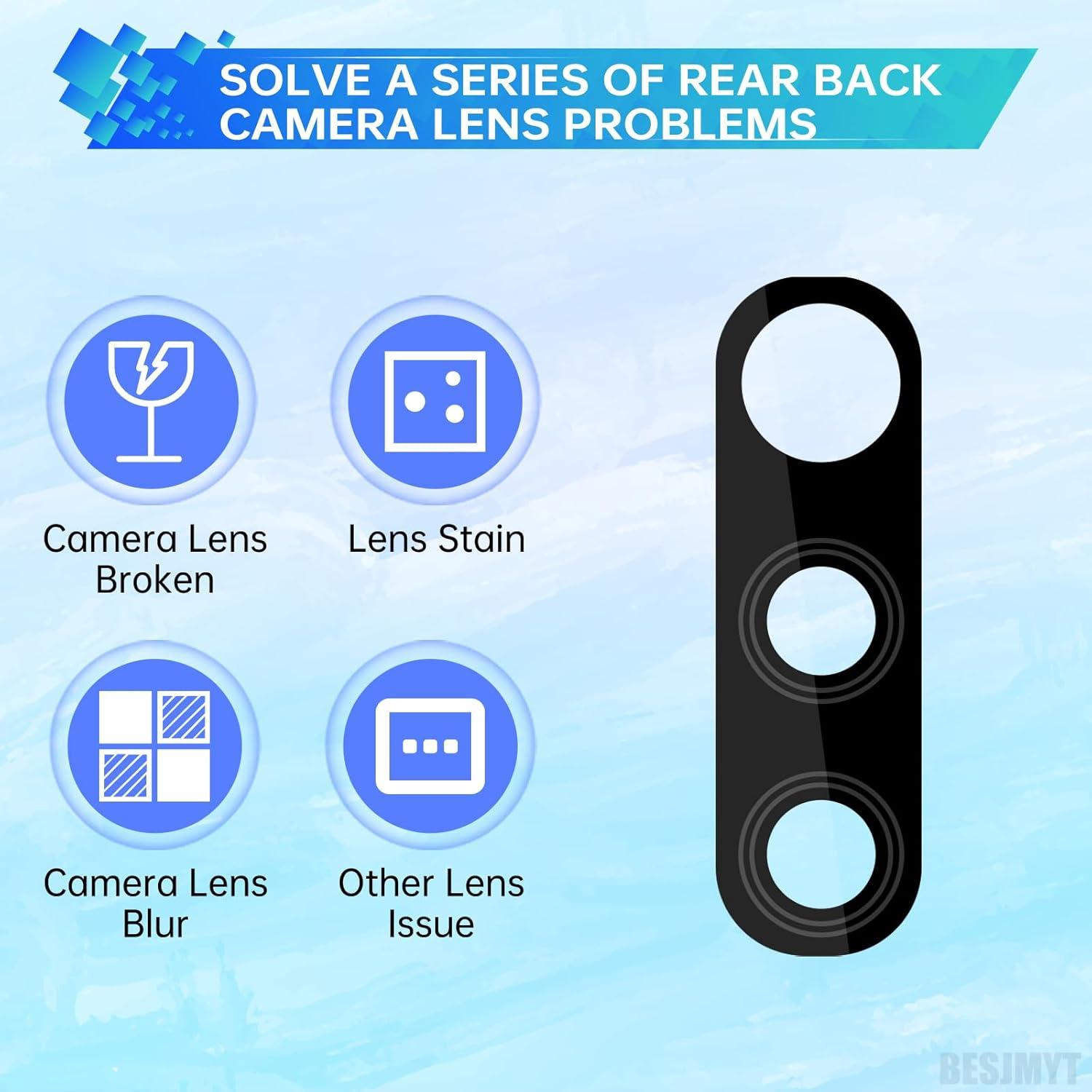 Kit de Reemplazo Lente de Cámara Samsung Galaxy A50 - 2 Piezas