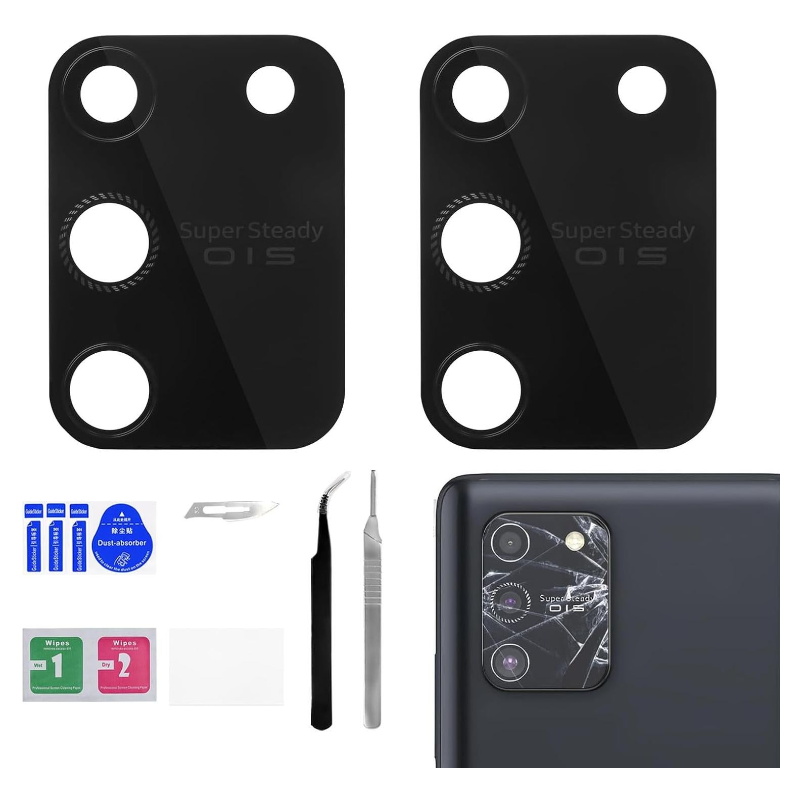 Reemplazo Lente Cámara Samsung Galaxy S10 Lite + Kit Herramientas