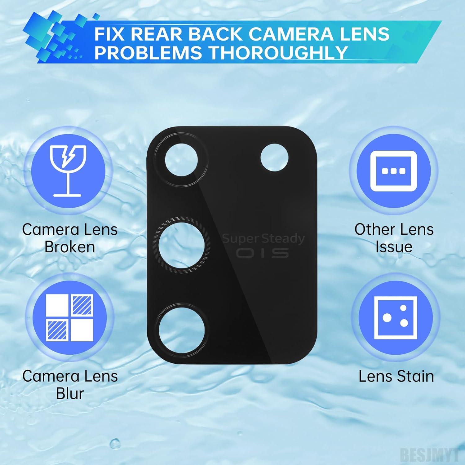 Reemplazo Lente Cámara Samsung Galaxy S10 Lite + Kit Herramientas