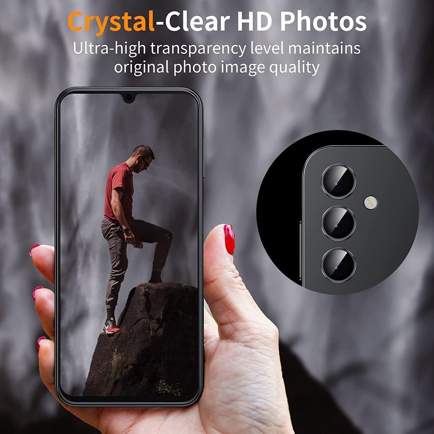 Protector de Lente de Cámara Zeking para Samsung Galaxy S24 FE