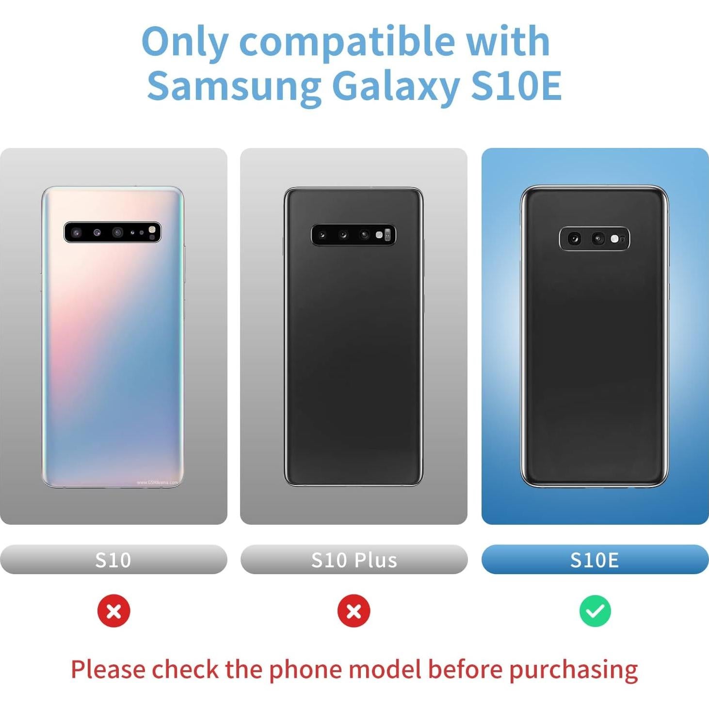 Reemplazo de Lente de Cámara Samsung Galaxy S10e - 2 Piezas