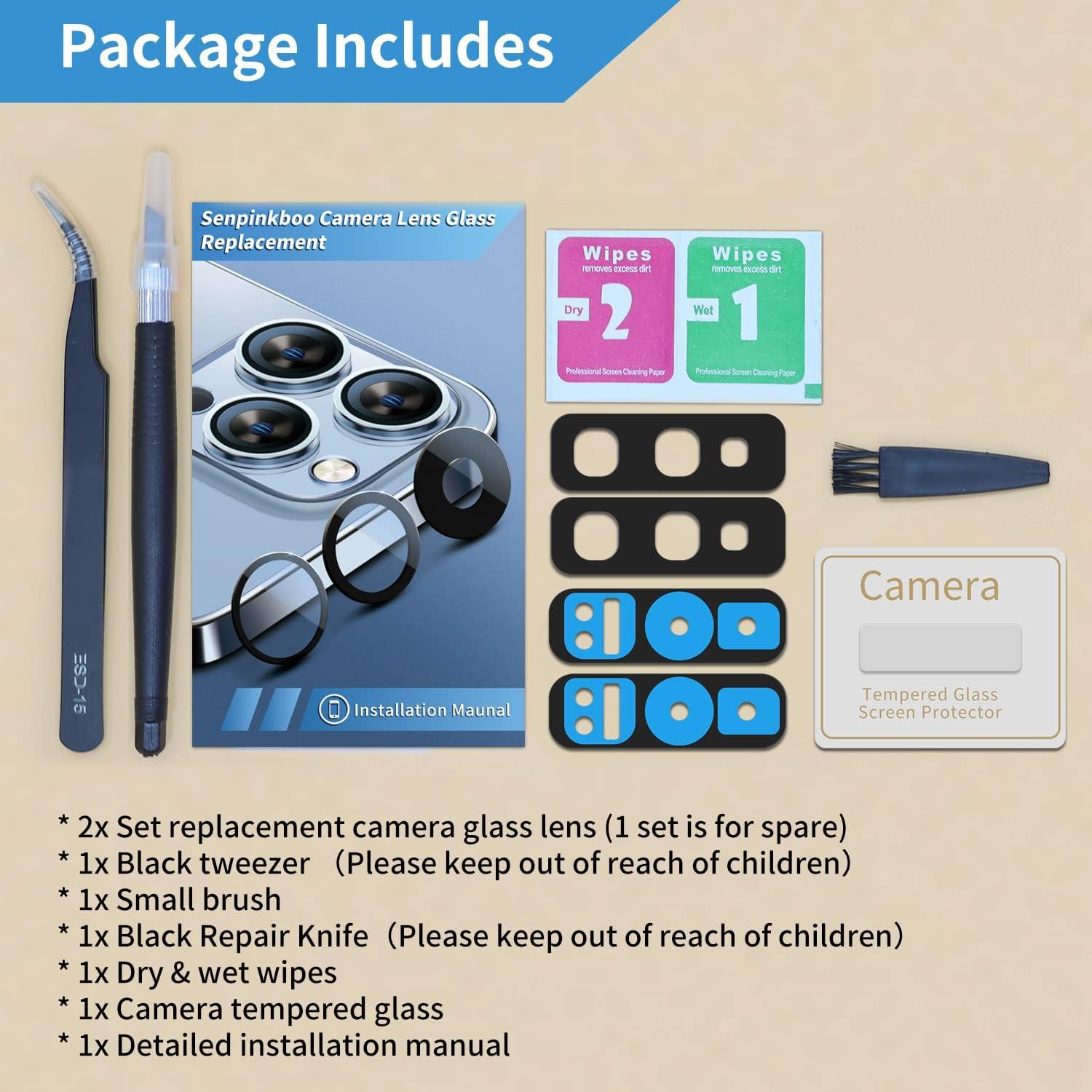 Reemplazo de Lente de Cámara Samsung Galaxy S10e - 2 Piezas