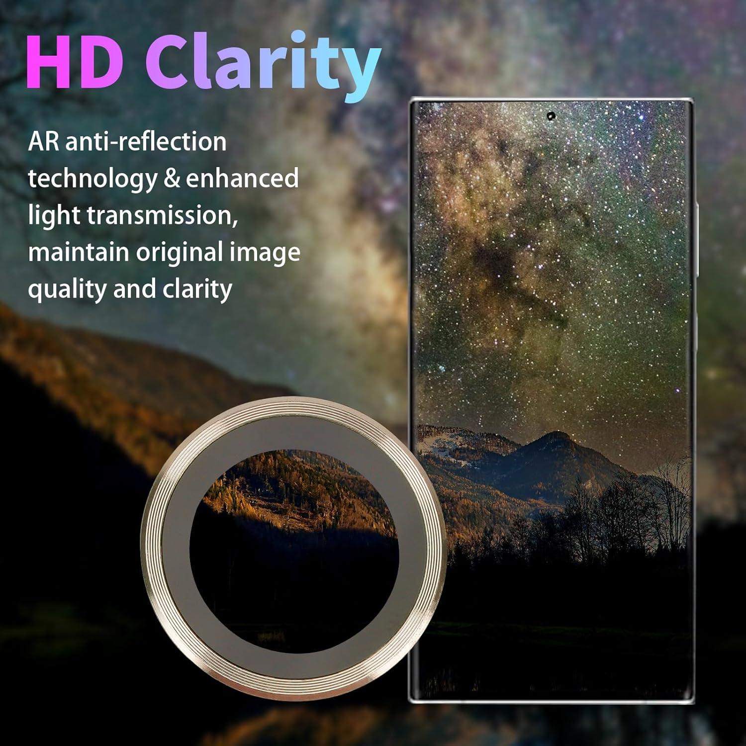 Protector de Lente de Cámara Zevytop para Samsung Galaxy S22 Ultra