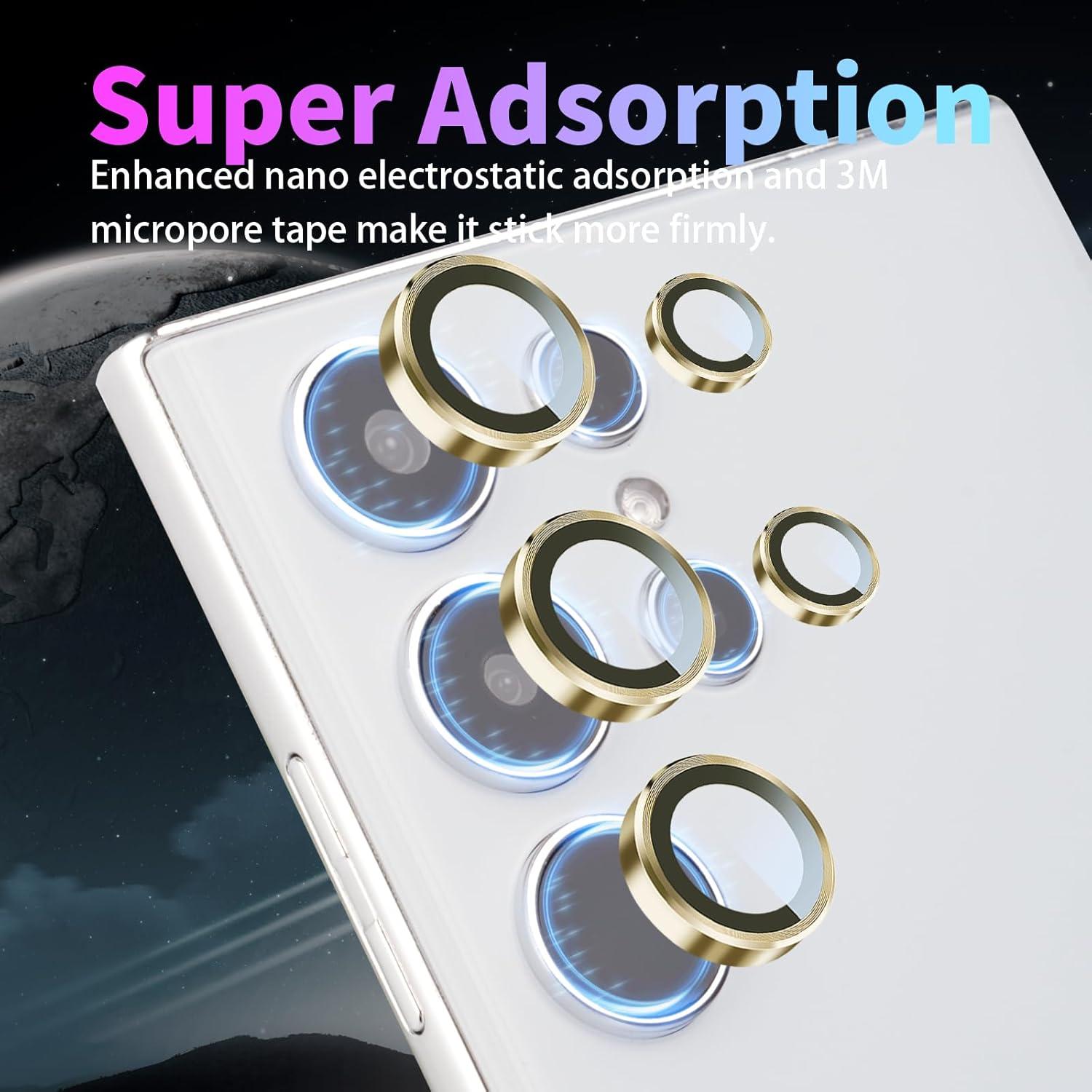 Protector de Lente de Cámara Zevytop para Samsung Galaxy S22 Ultra