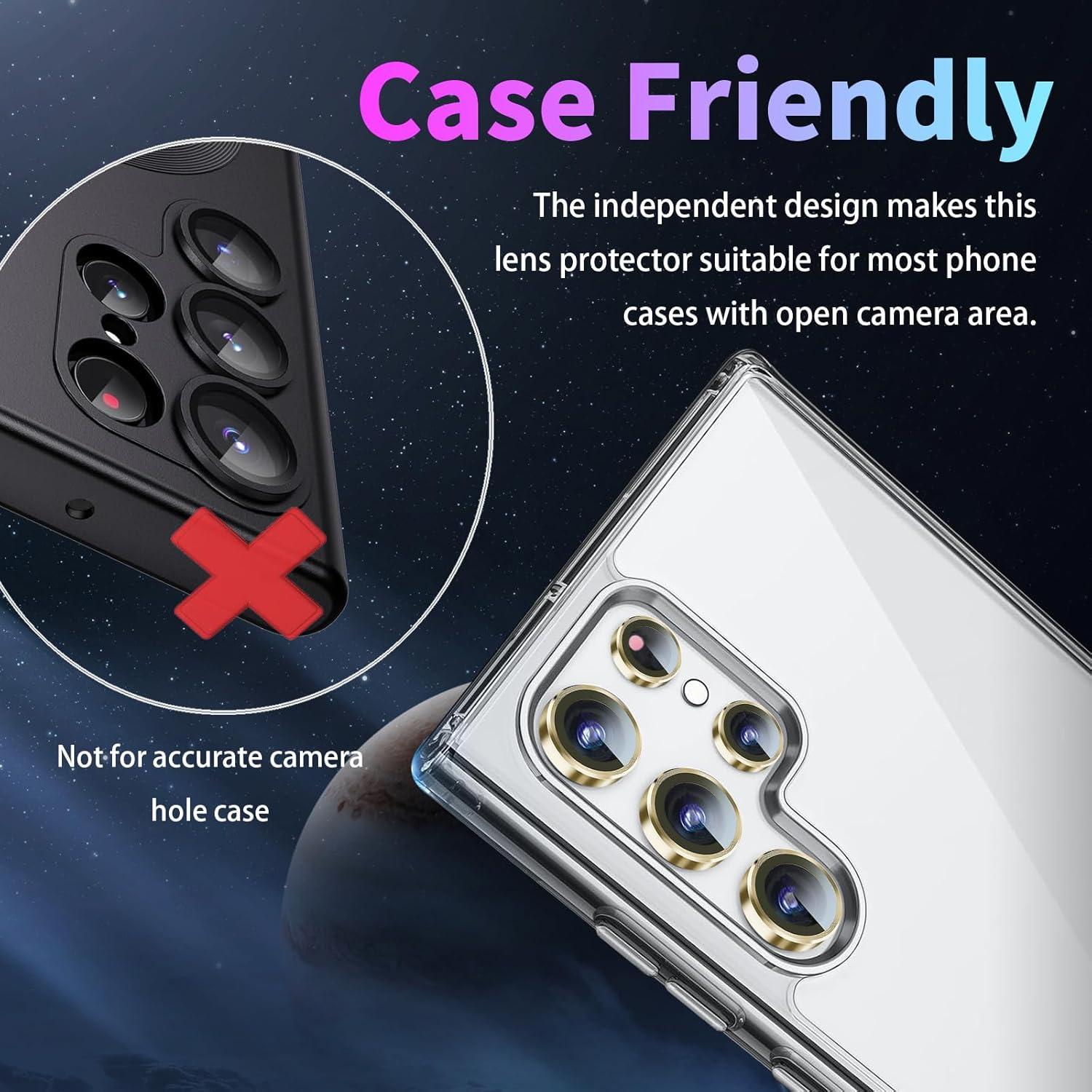 Protector de Lente de Cámara Zevytop para Samsung Galaxy S22 Ultra