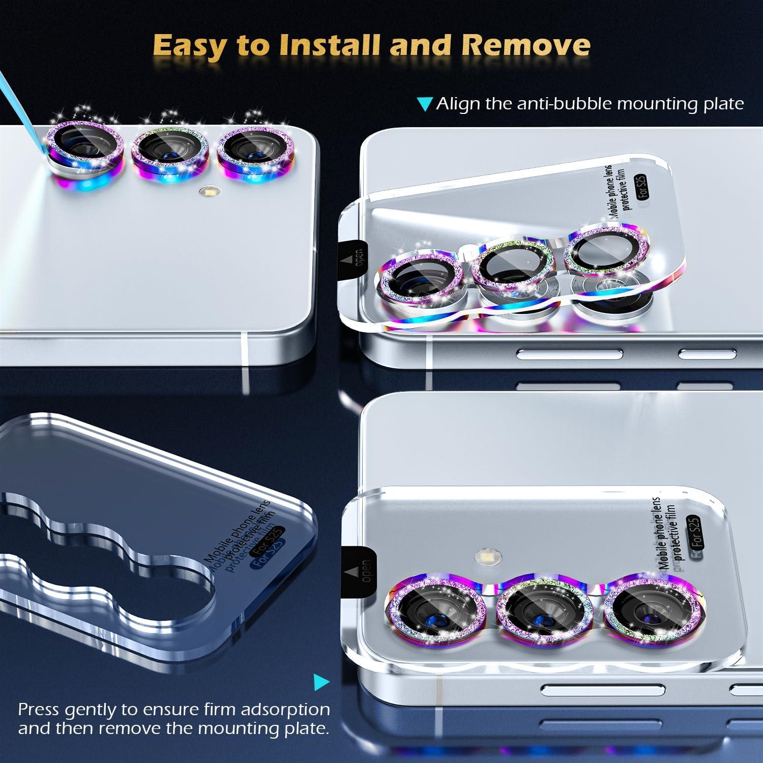 Protector de Lente de Cámara imluckies para Samsung Galaxy S25 HD