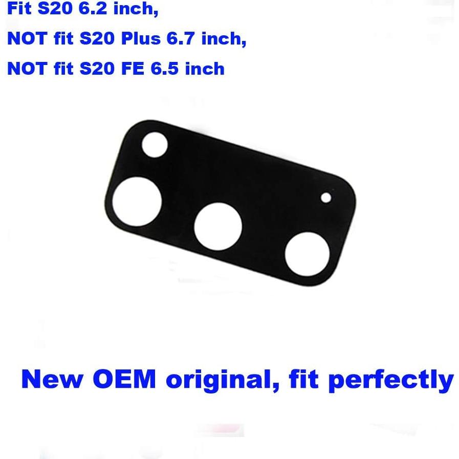 Reemplazo Lente de Cristal Cámara Samsung Galaxy S20 6.2"