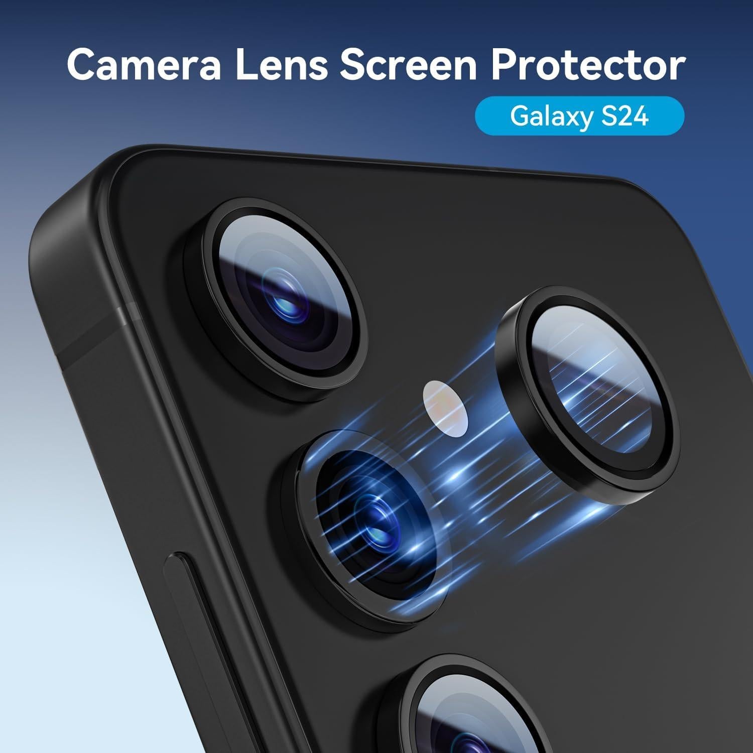 Protector de Lente de Cámara HelloDeere para Samsung Galaxy S24 Plus - Vidrio Templado 9H