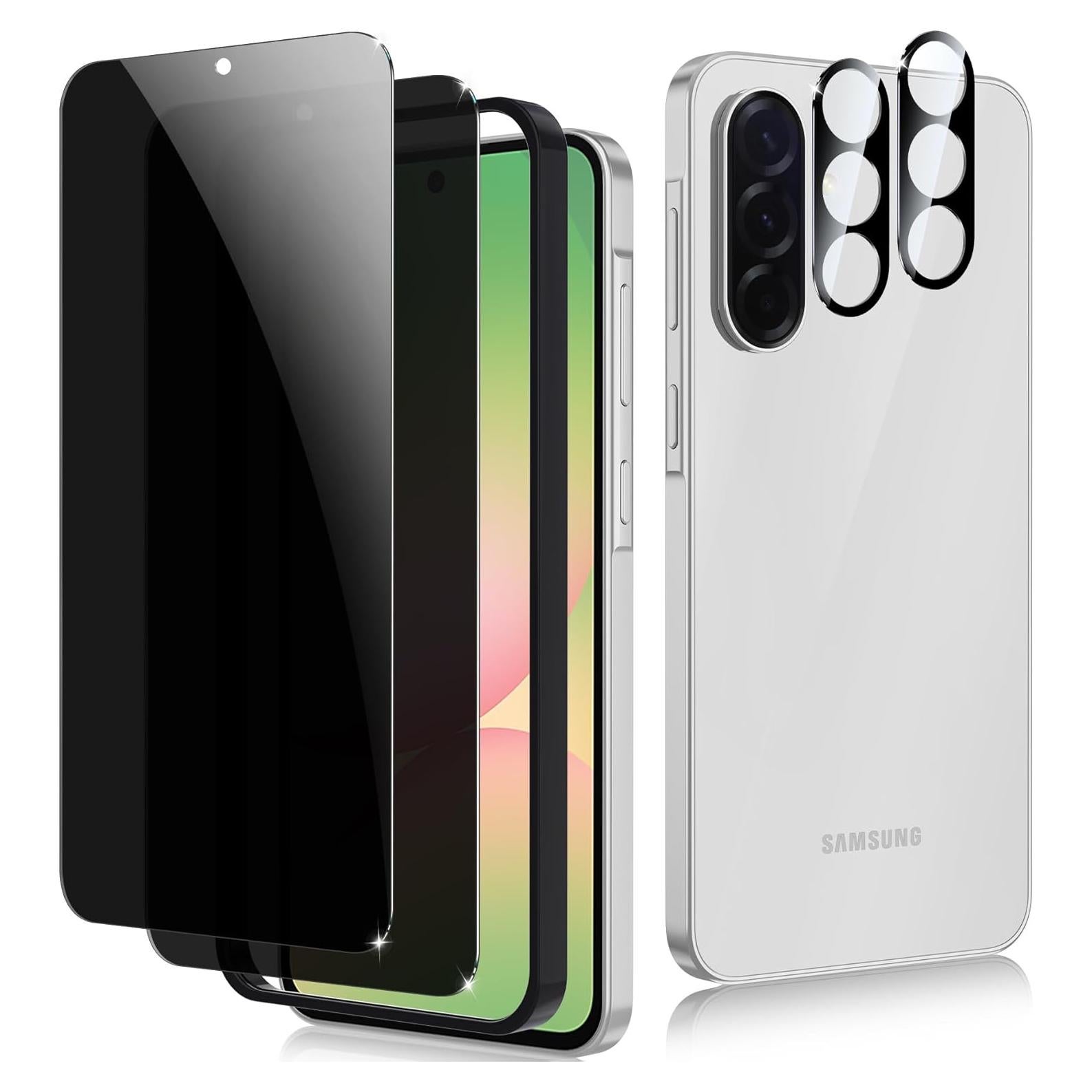 Protector de Pantalla Privado y Lente para Samsung Galaxy A56