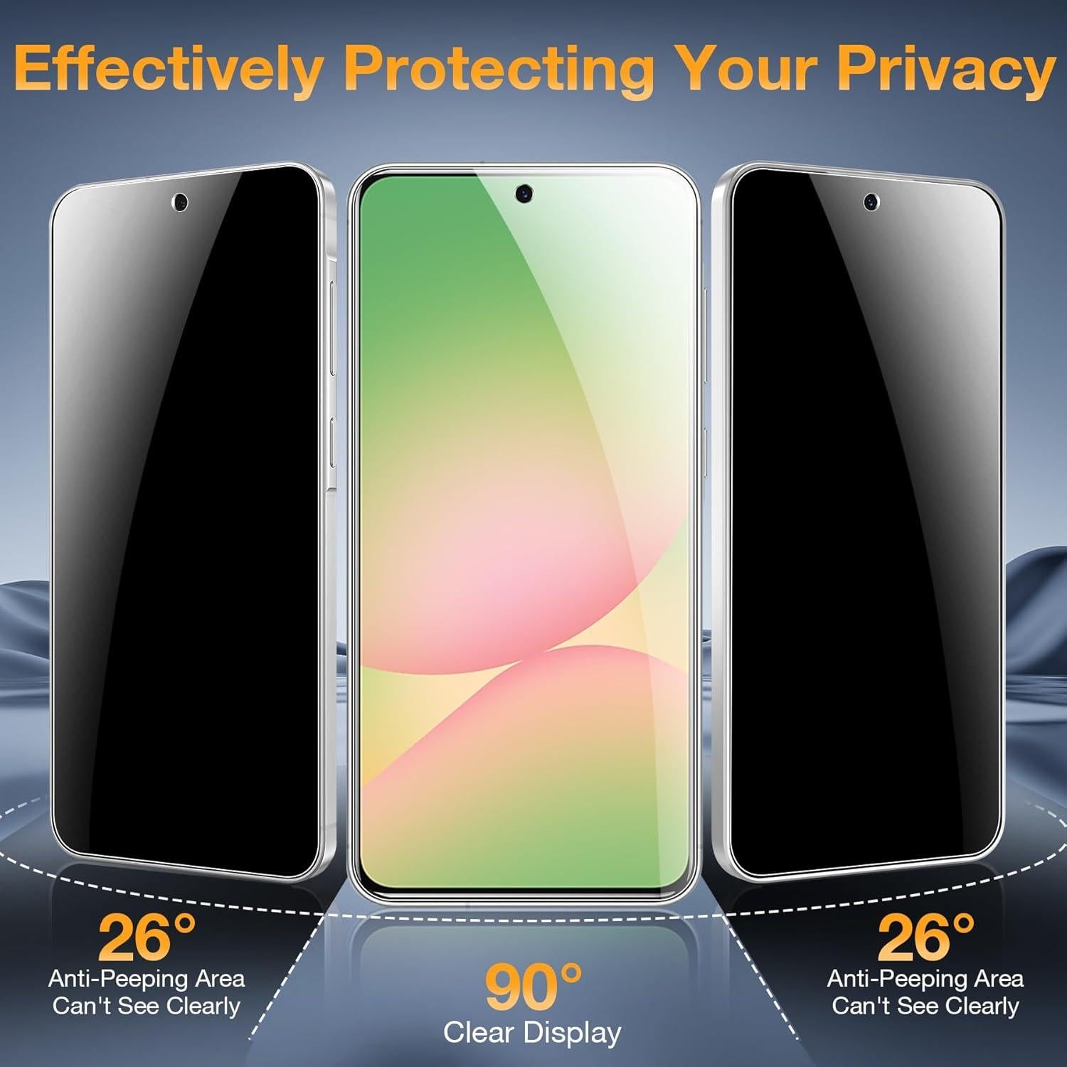 Protector de Pantalla Privado y Lente para Samsung Galaxy A56