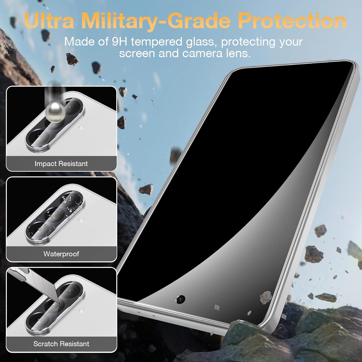 Protector de Pantalla Privado y Lente para Samsung Galaxy A56