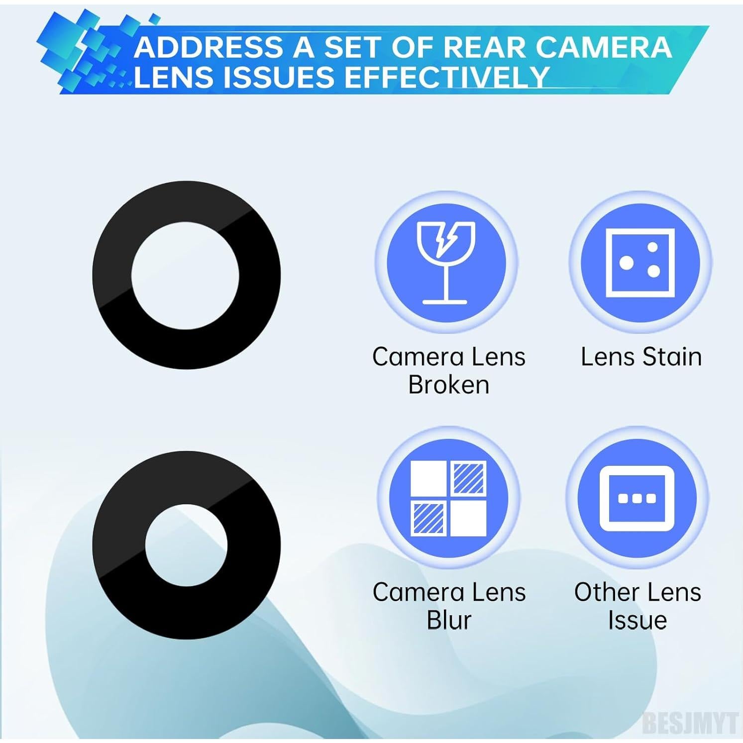 Reemplazo Lente de Cámara Samsung Galaxy A04 + Kit Herramientas