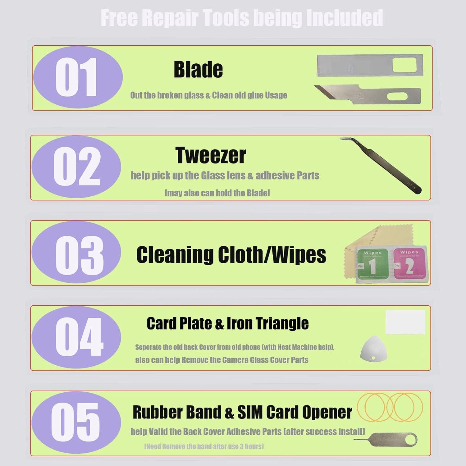 Reemplazo Cubierta Vidrio Cámara Trasera Samsung Note 20 Ultra