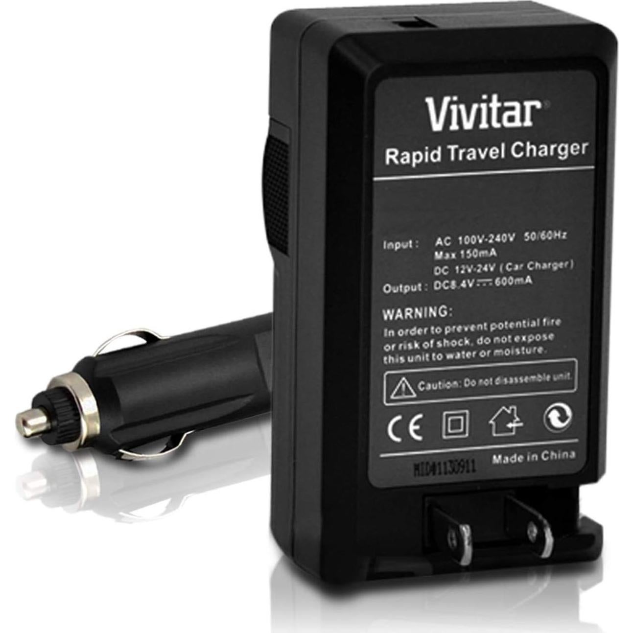 Kit de Batería y Cargador Vivitar LP-E8 para Canon DSLR