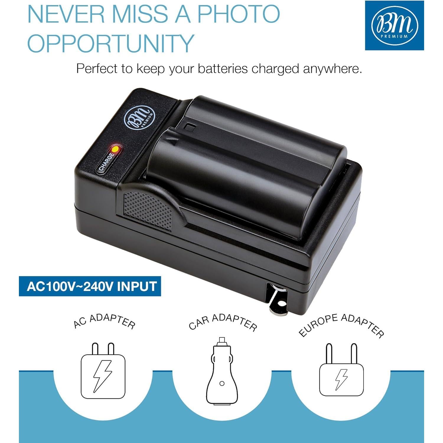 Kit Empuñadura Batería Nikon D850 + 4 Baterías EN-EL15